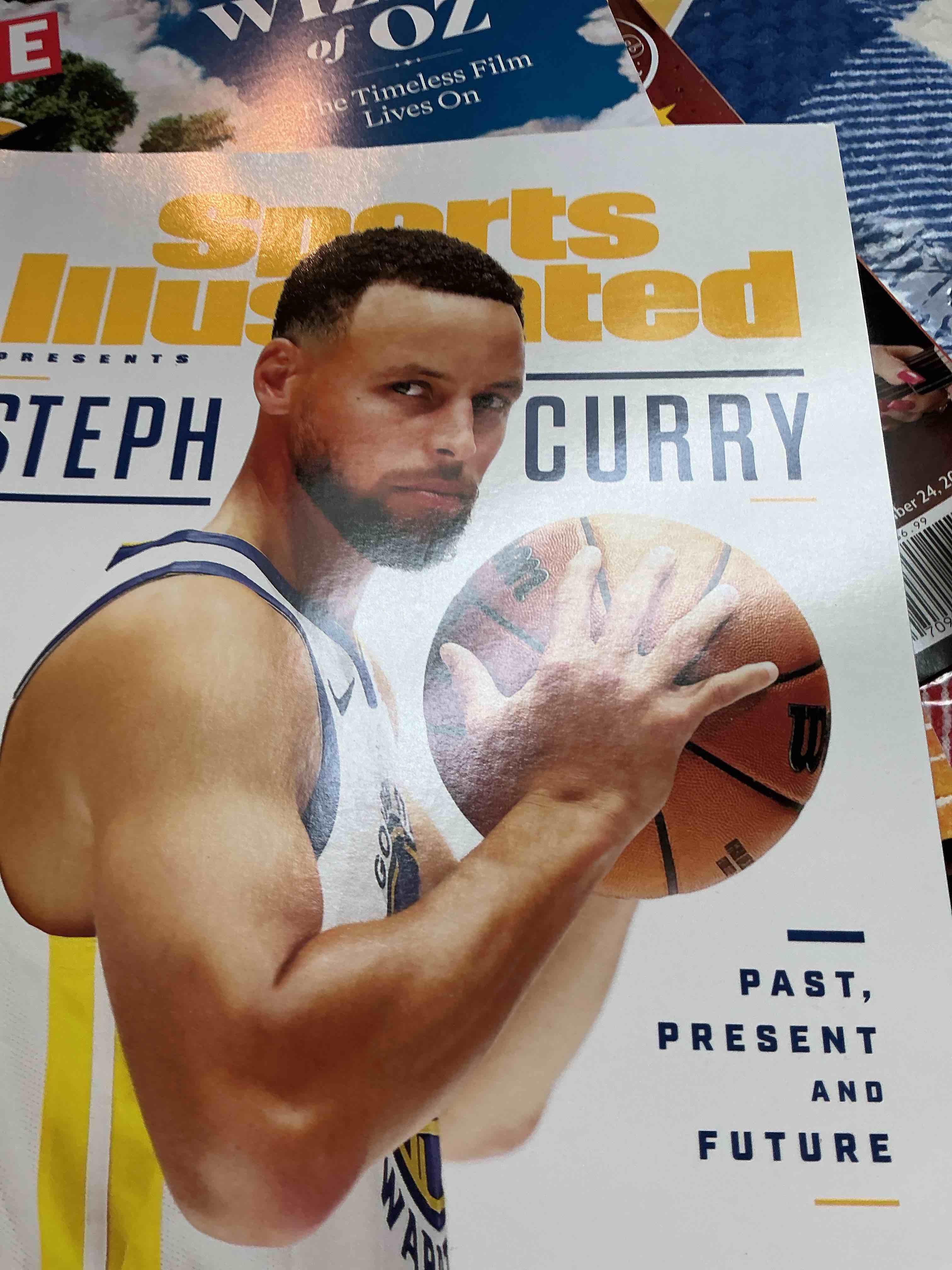 Sports Illustrated Steph Curry 