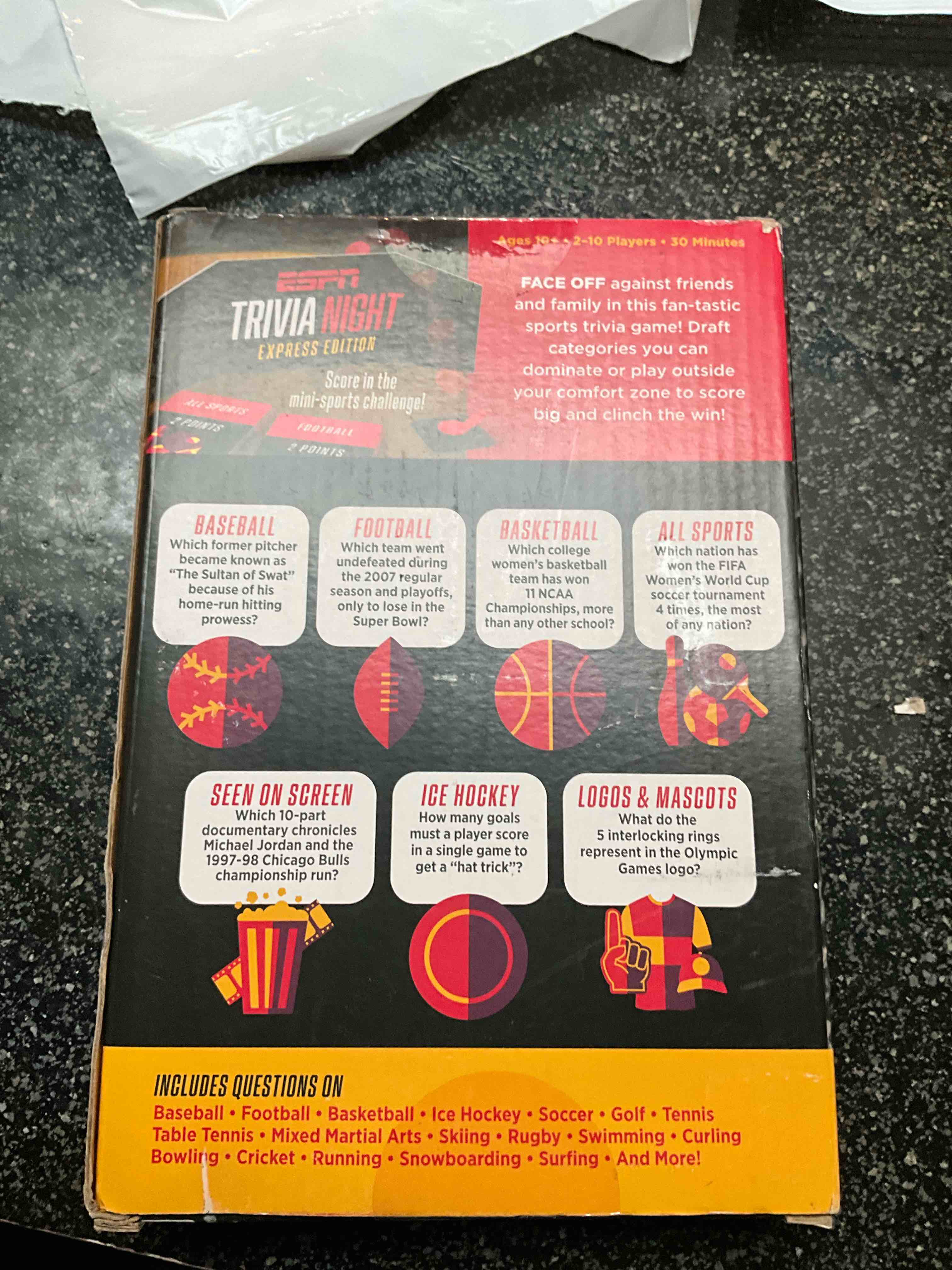 Condition photo showing New/Like New for Funko Board Game - Unruly Fog 13