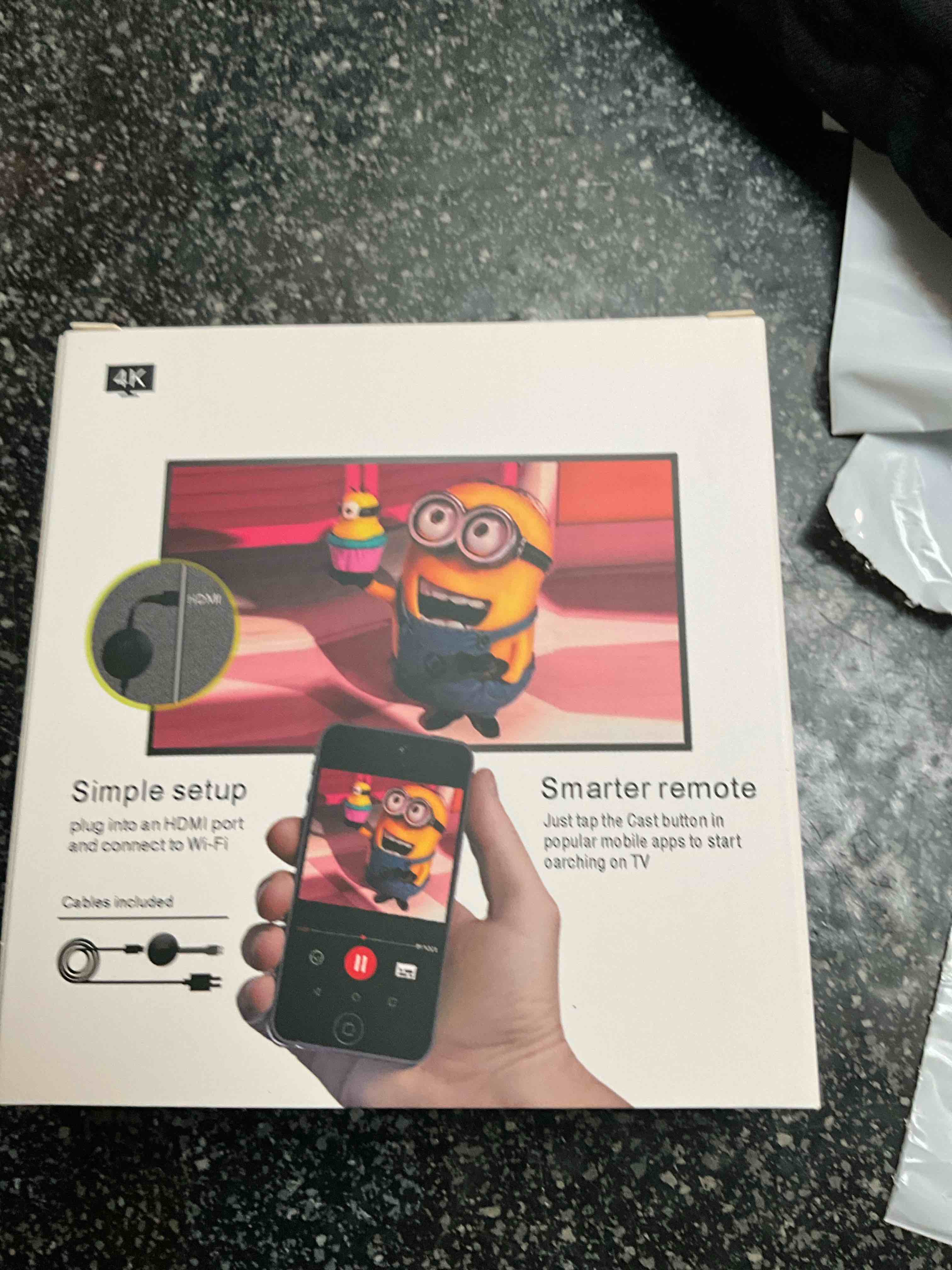 Condition photo showing New/Like New for Chromecast - TV Streming Device By Google 