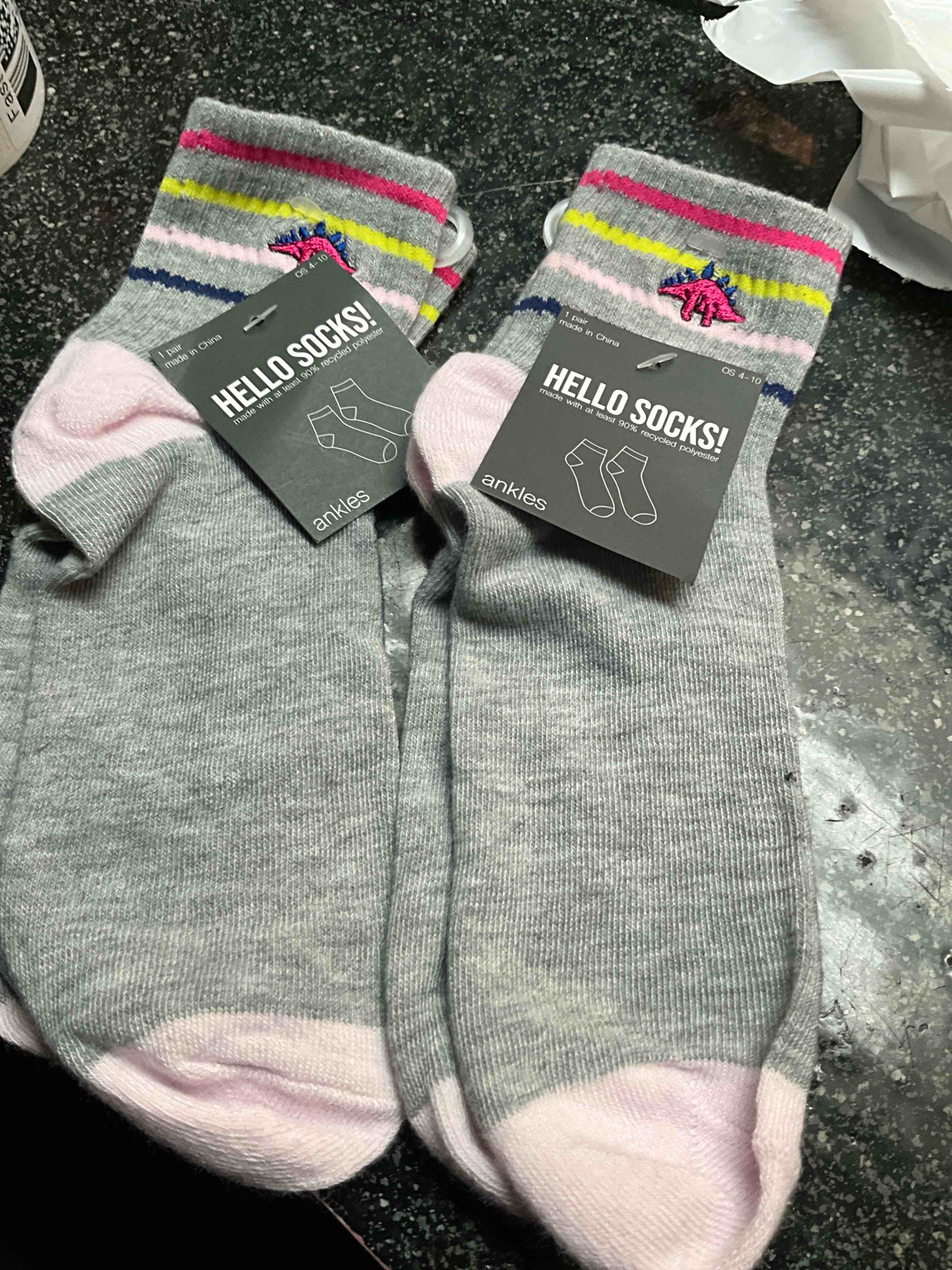 Girls - Hello Socks - Ankles - size 4 - 10