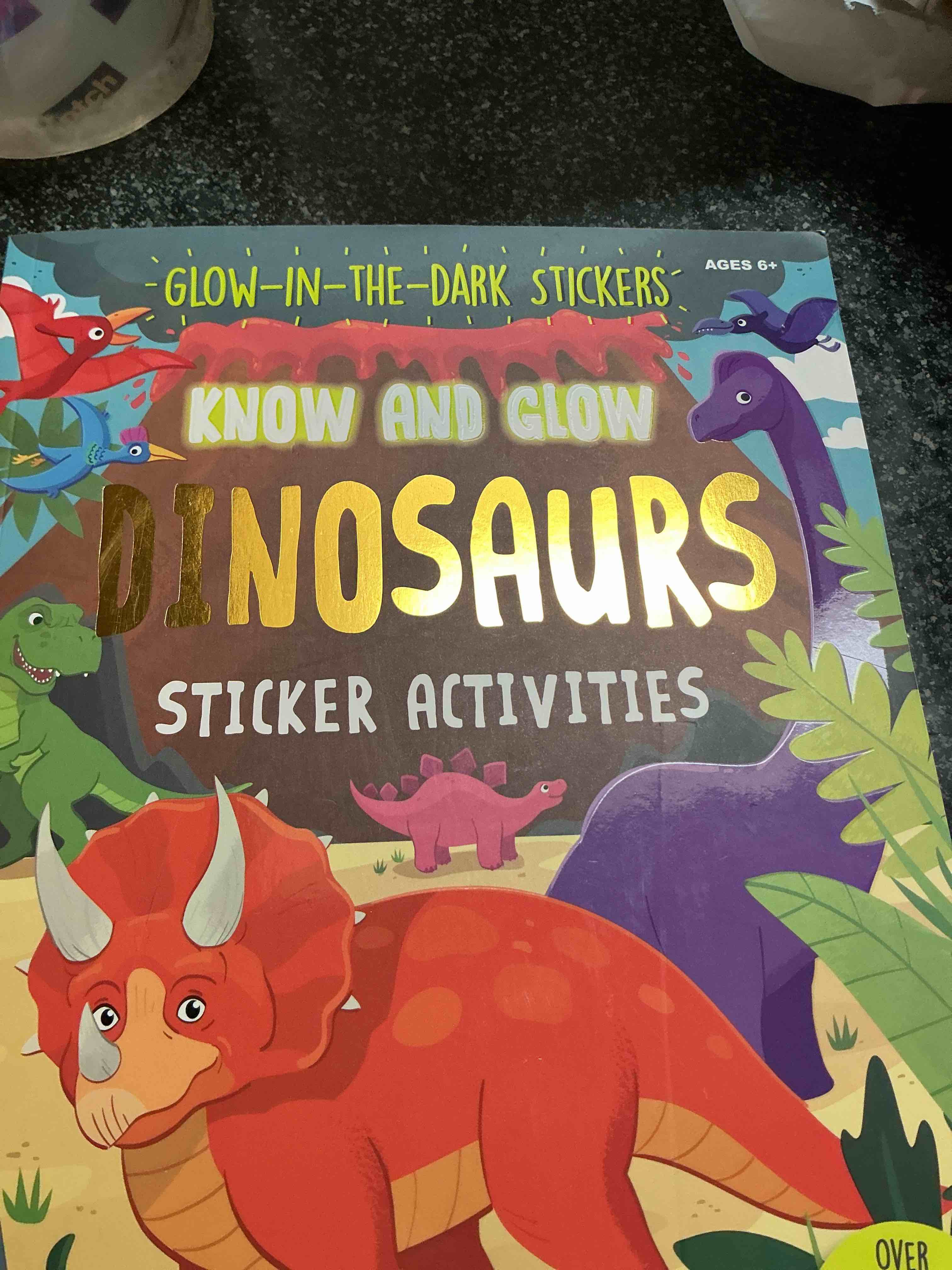 Condition photo showing New/Like New for Know & Glow Dinosaurs Sticker Activites 