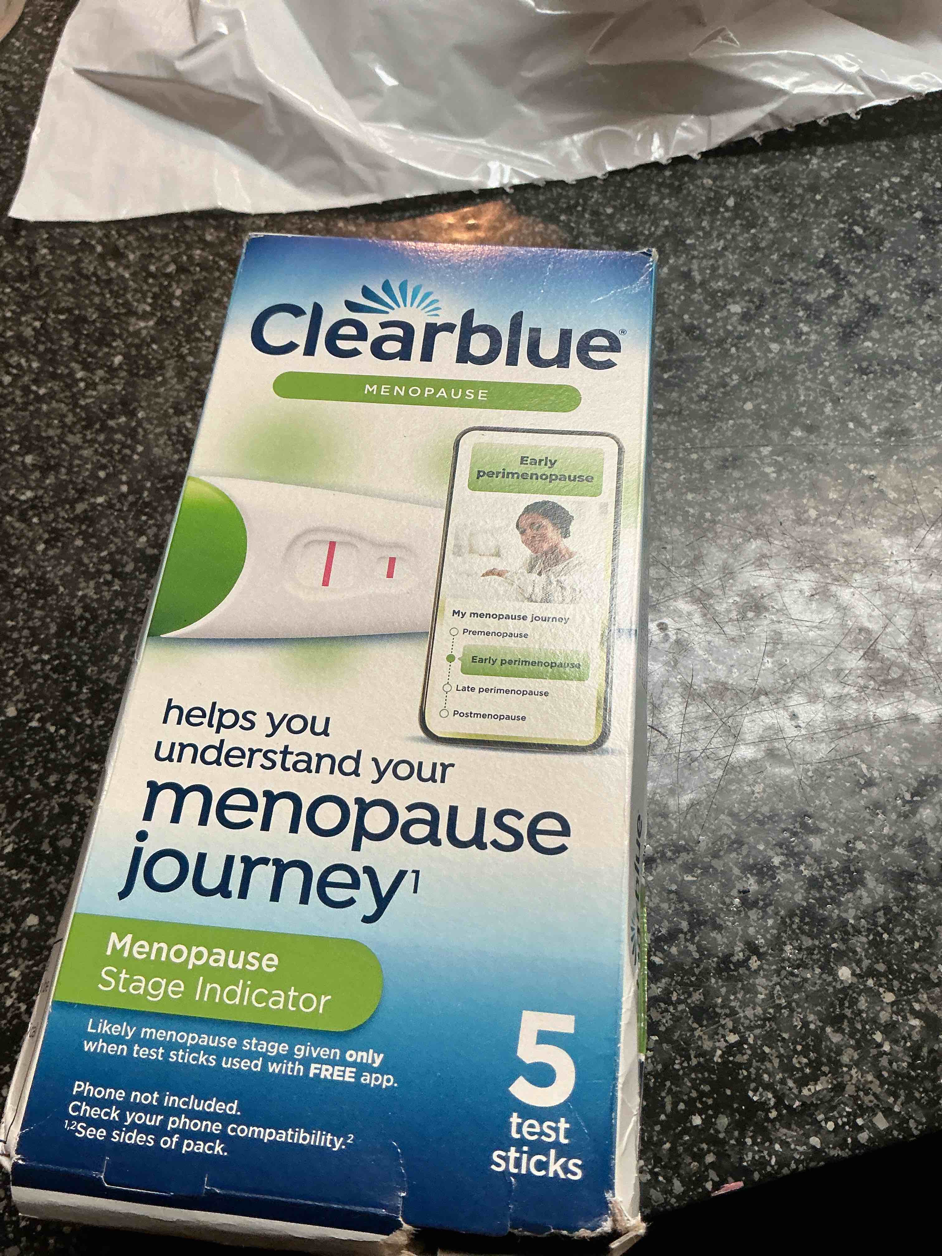 Clearblue Menopause Stage Indicator, 5 Ct