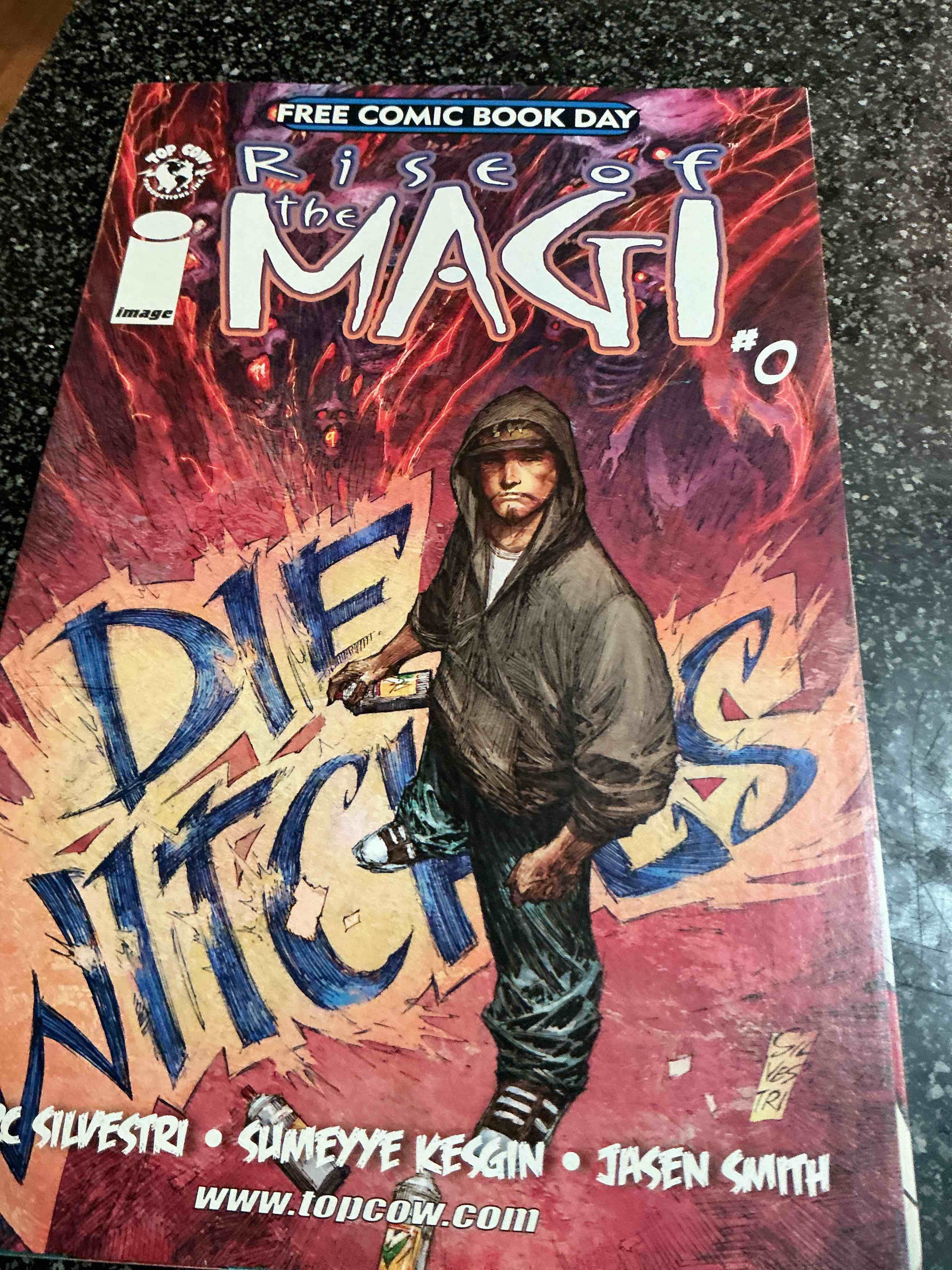 Condition photo showing As Is for Rise Of The Magi Retro Comics Book 