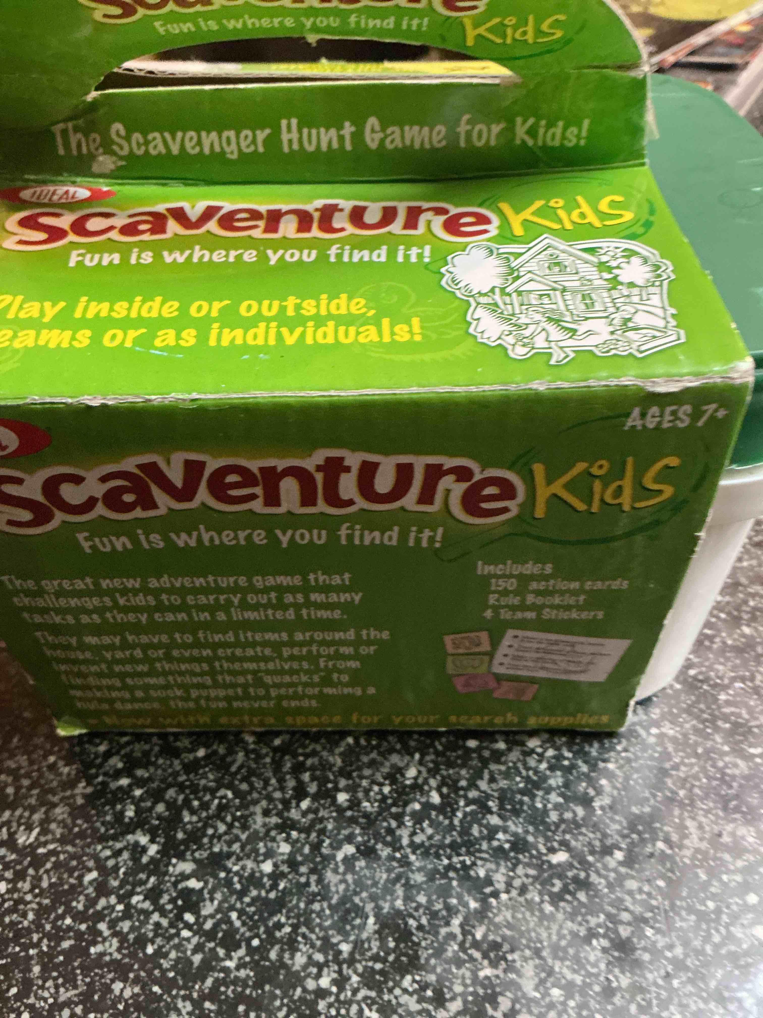 Condition photo showing New/Like New for Ideal Scaventure  Adventure Game For Kids 