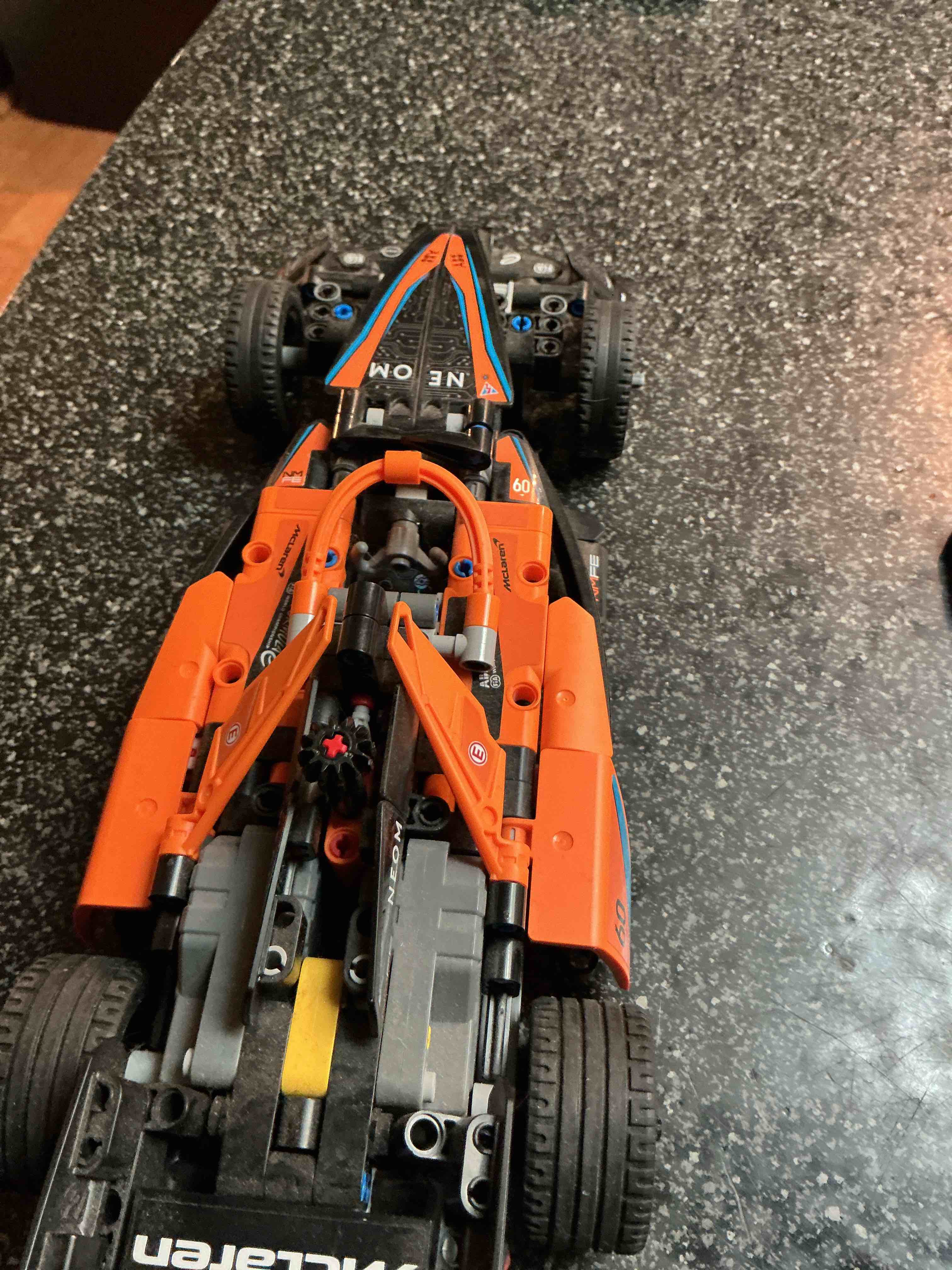 Condition photo showing Good Condition for Lego Technic Neon McLaren Formula E Race Car 
