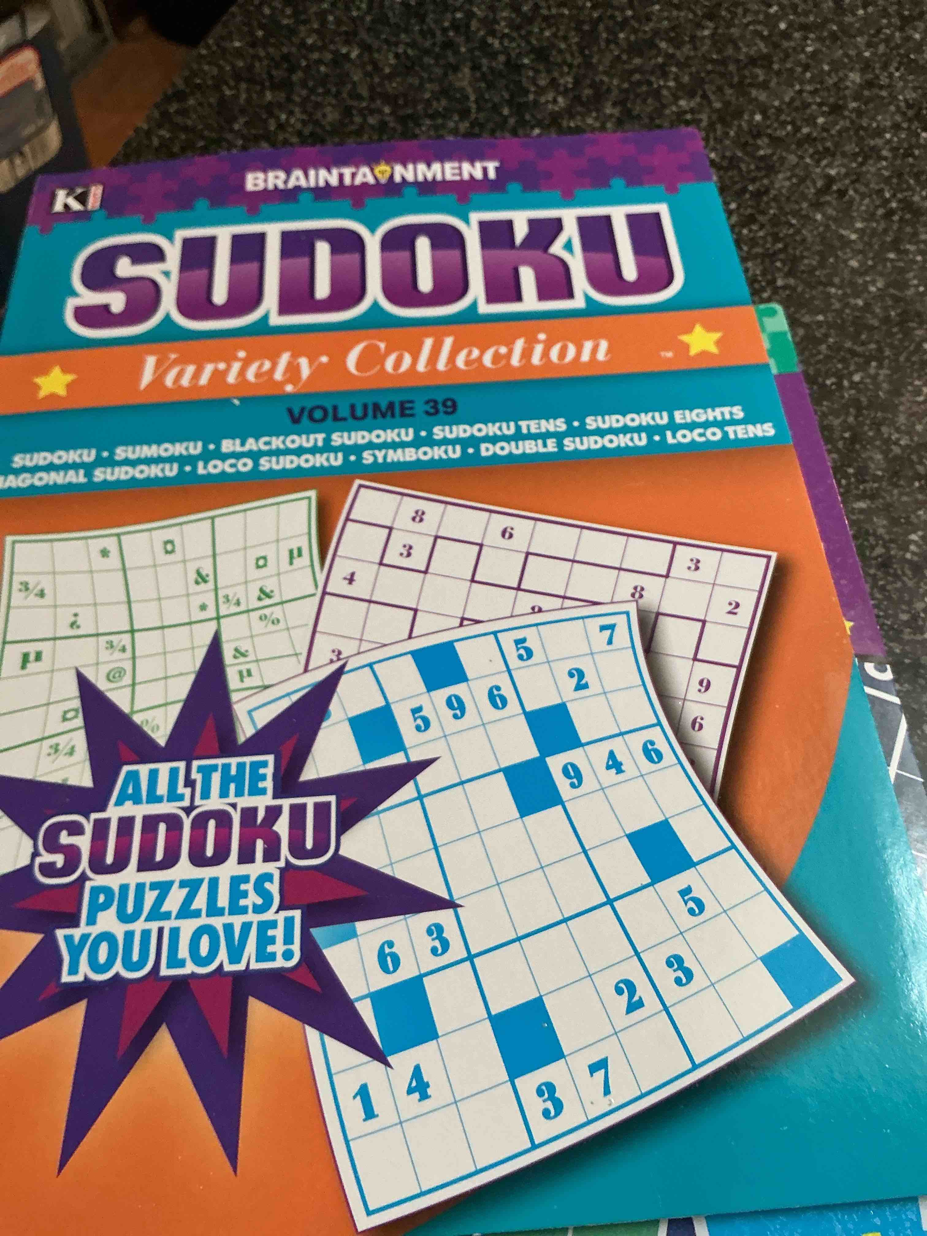 Condition photo showing New/Like New for Kappa Braintainment Sudoku Variety Collection - #39