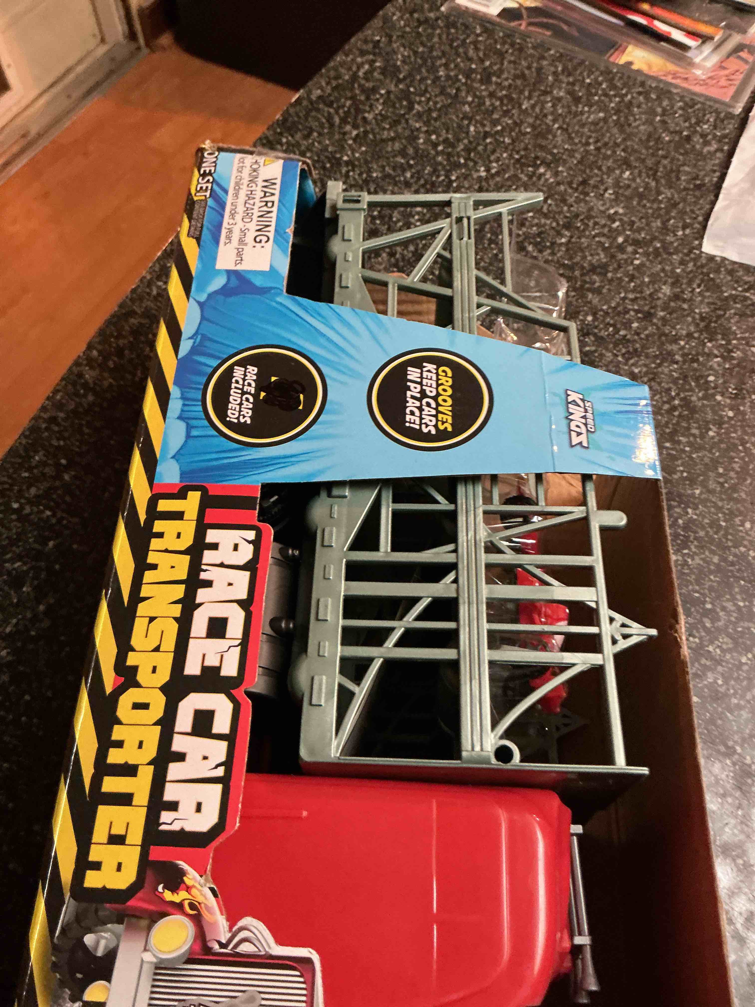 Condition photo showing New/Like New for Kings Race Car Transporter 1 Car 