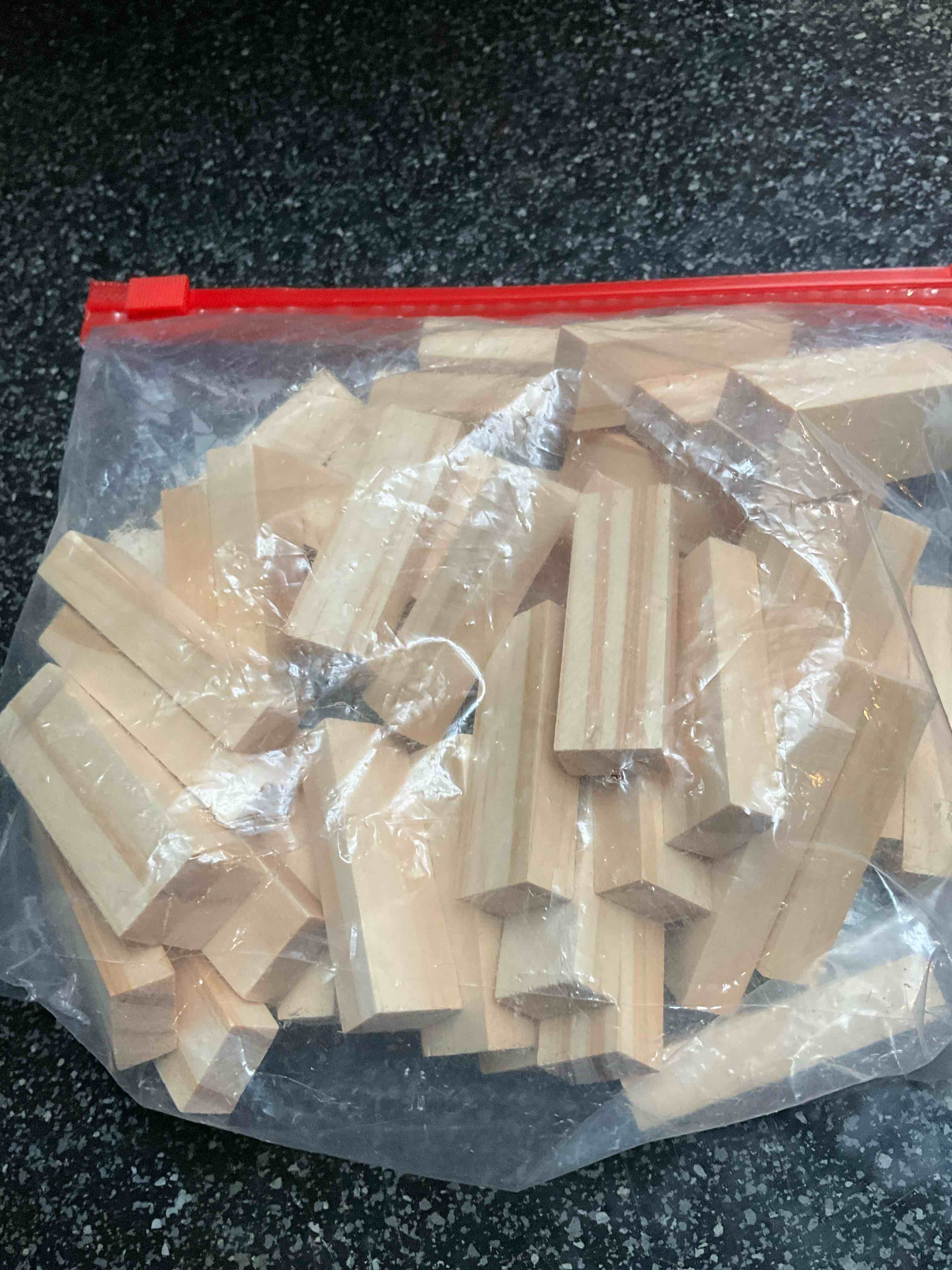 Fine Grain - Light Colored Wood Pieces (variety of uses)