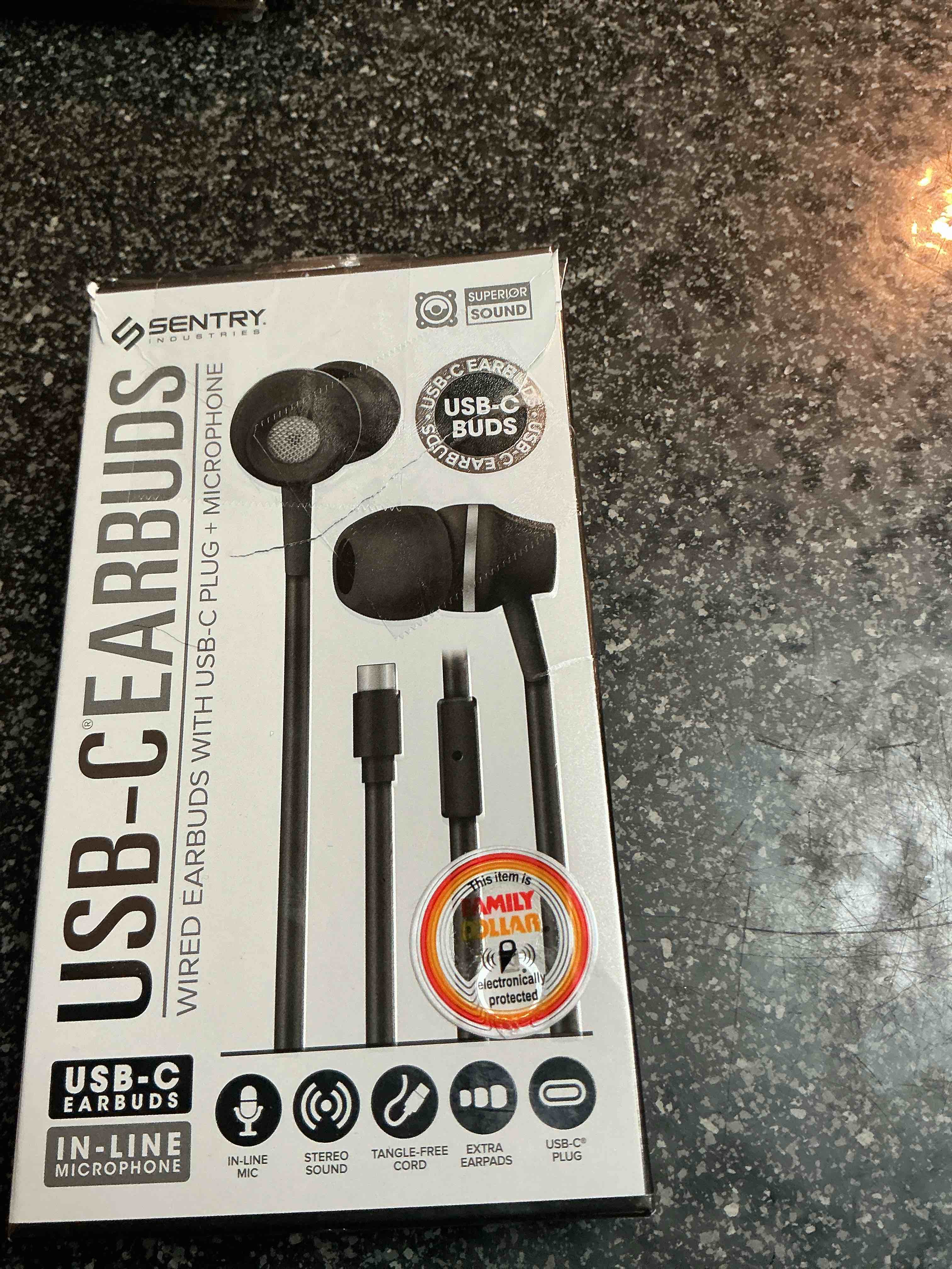 Condition photo showing New/Like New for Sentry USB-C Earbuds 
