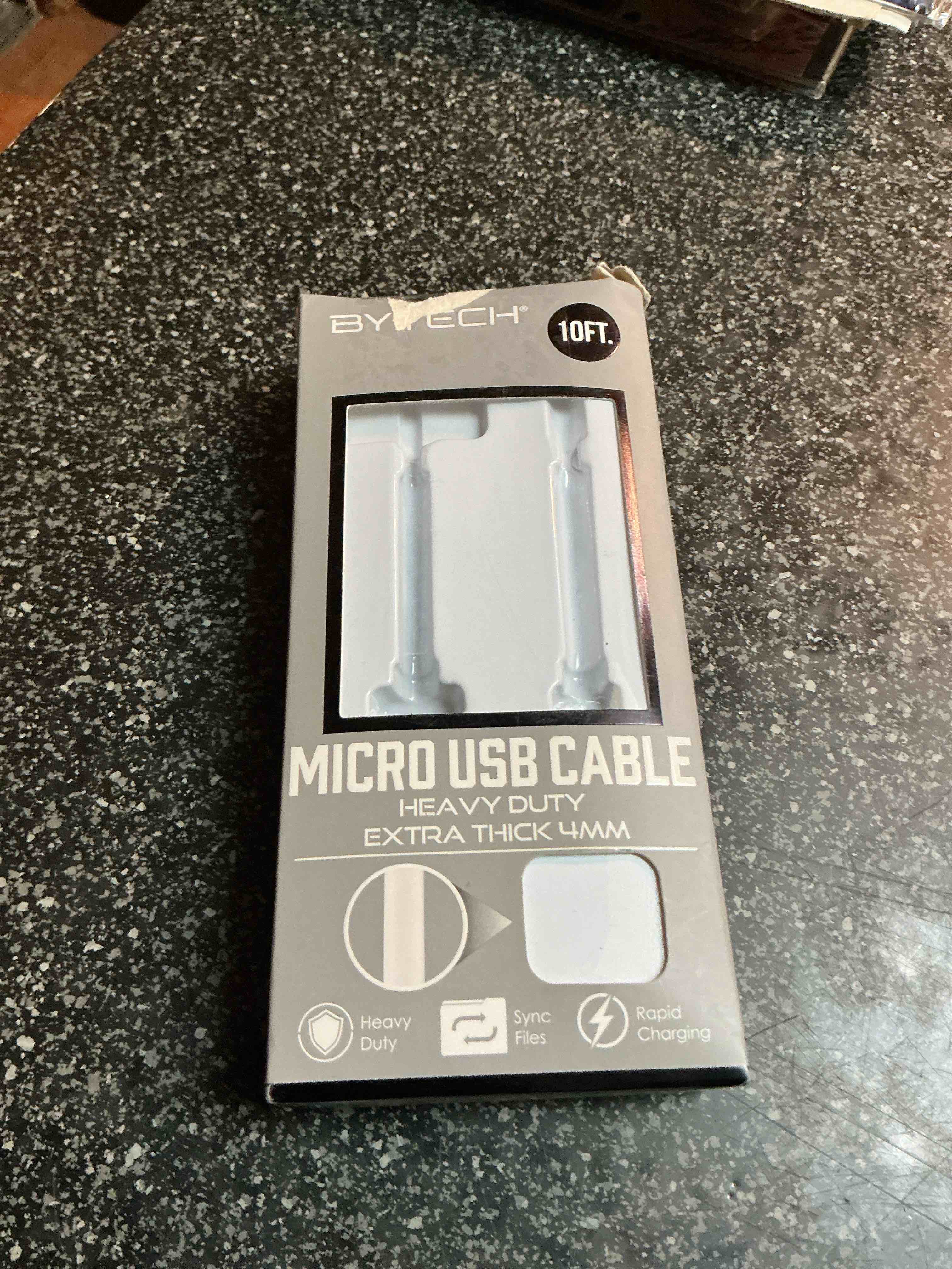 Condition photo showing New/Like New for By Tech 10 FT. Micro USB Cable Heavy Duty Extra Thick 4MM
