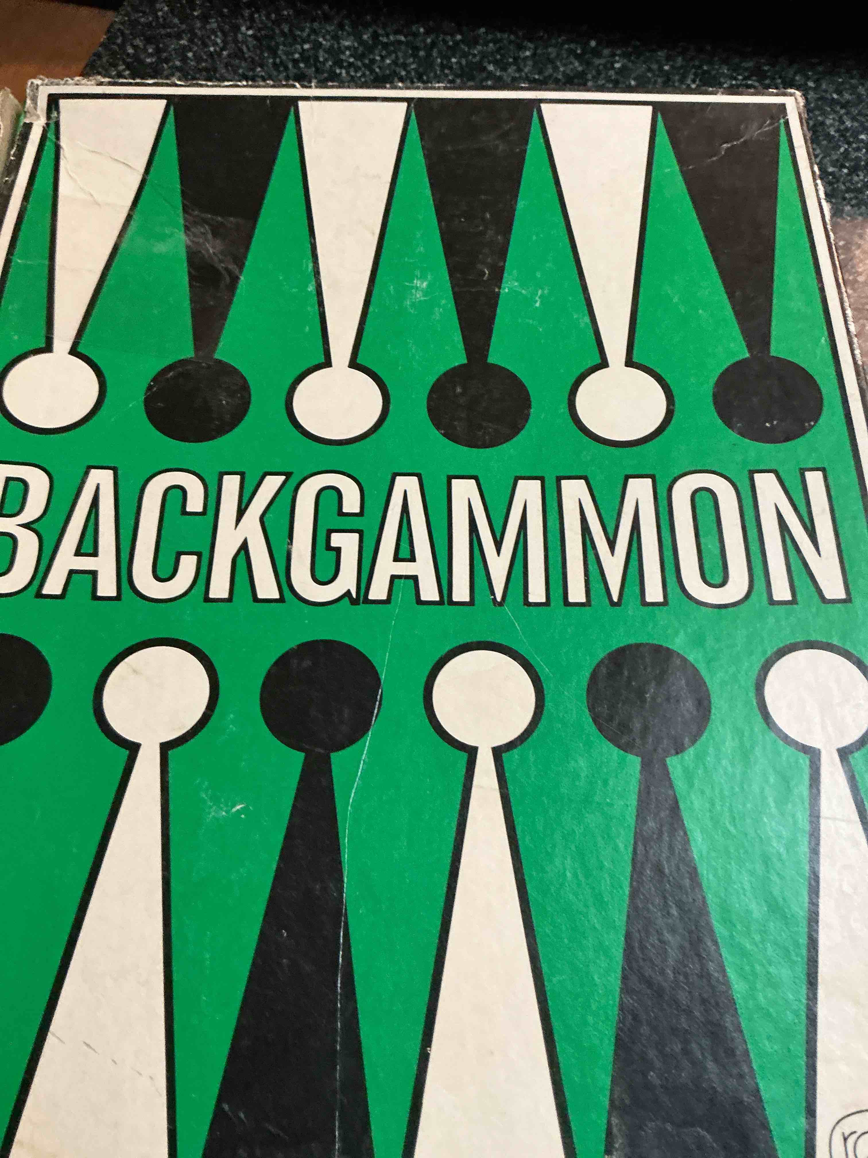 Condition photo showing Good Condition for BackGammon Game 
