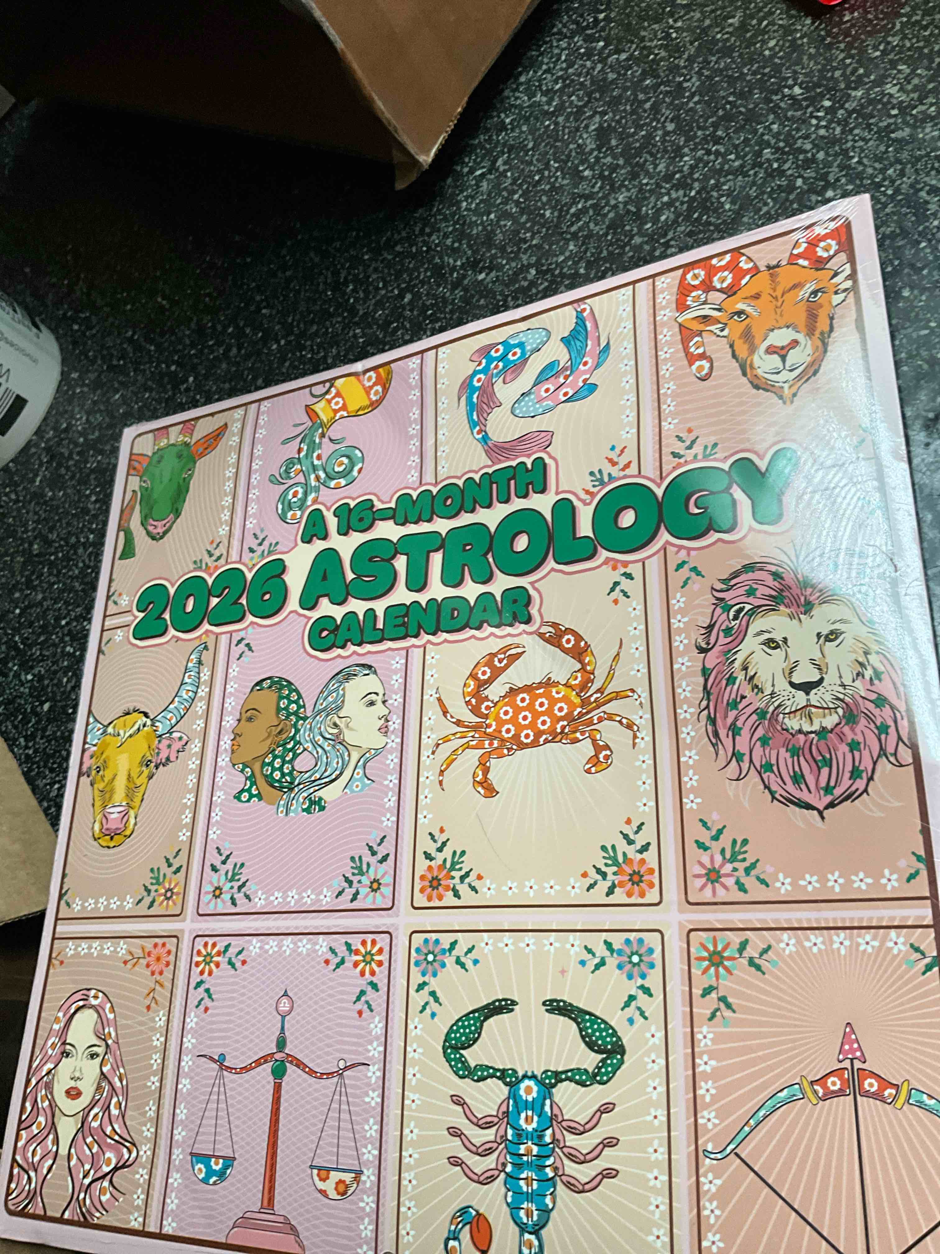 16 Month - 2026 Astrology Calendar 