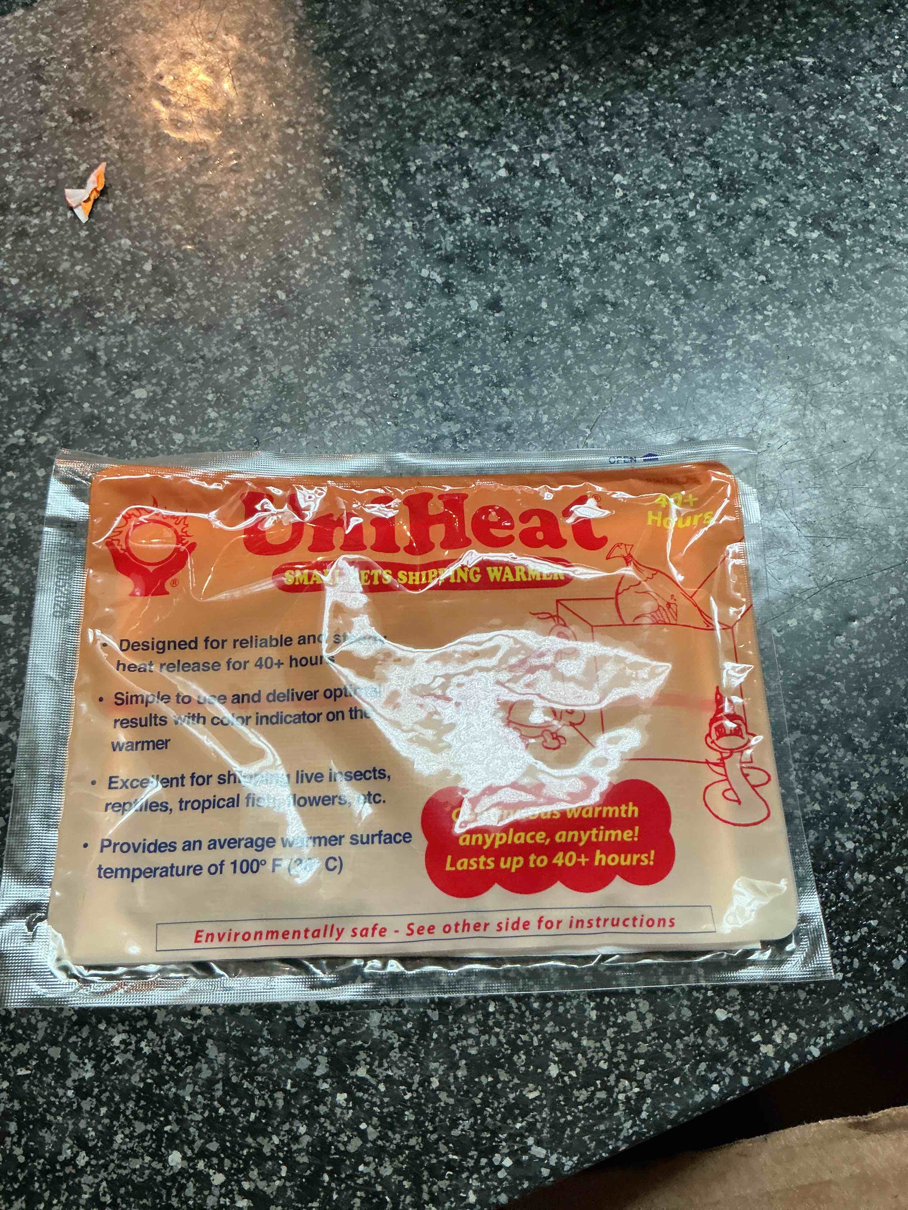 Uniheat Small Pets Shipping Warmer 40 HR. 