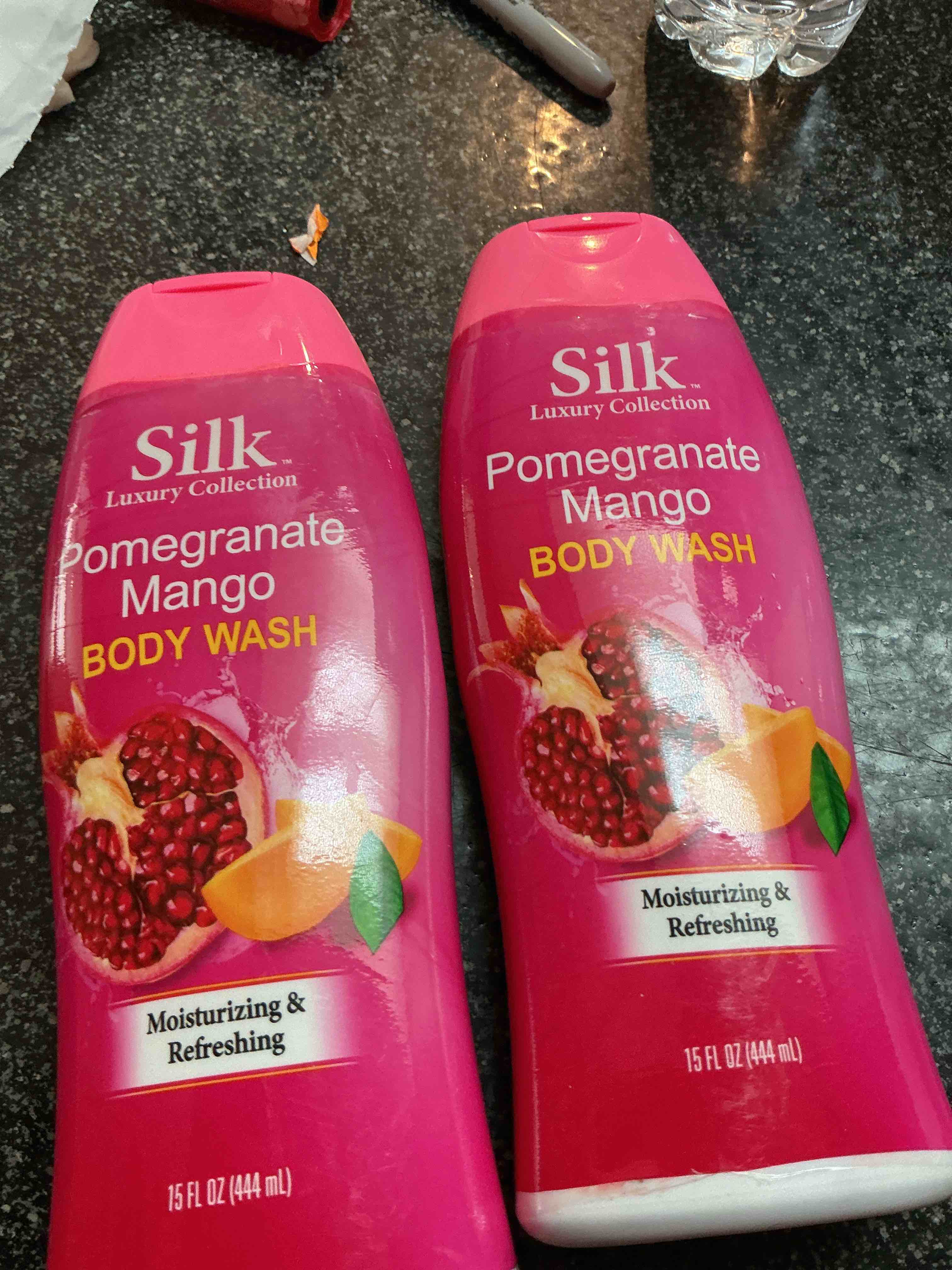 Silk Luxury Collection Pomegranate Mango Body Wash 16 Fl. Oz. Moisturizing