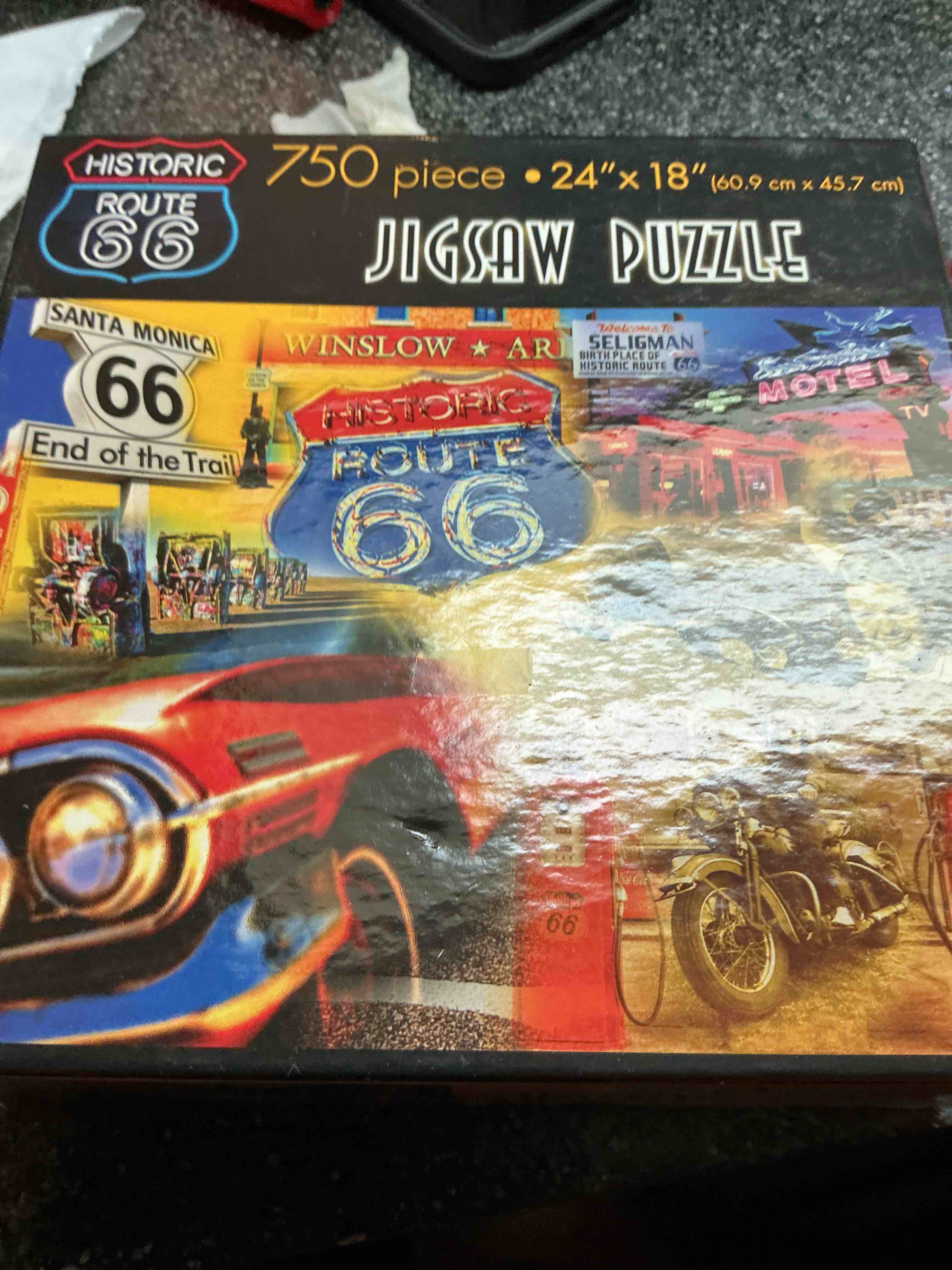 Historic Rt. 66 750 Pc. Puzzle 