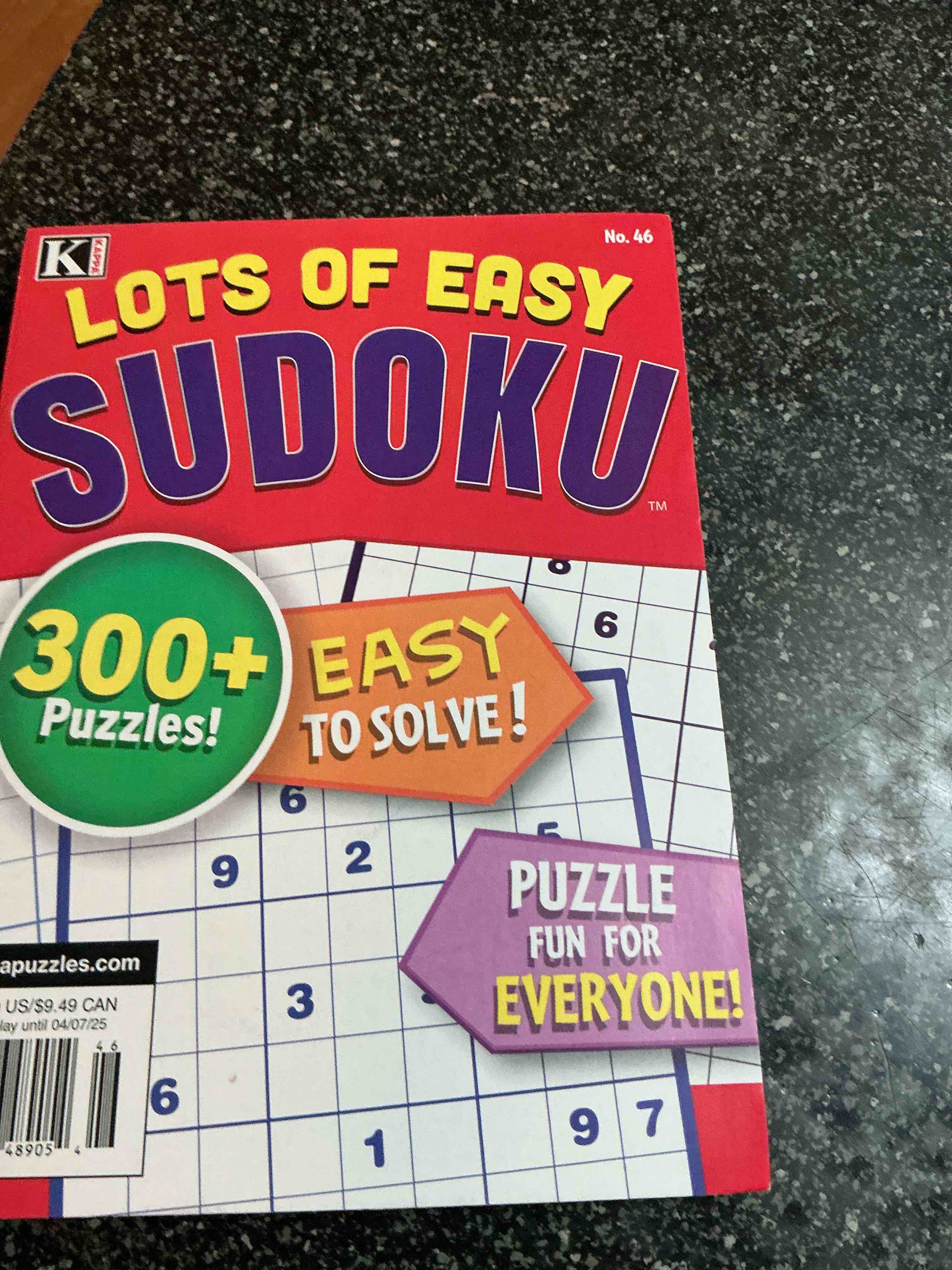Kappa Lots Of Easy Sudoku Easy To Solve 300 + Puzzle 