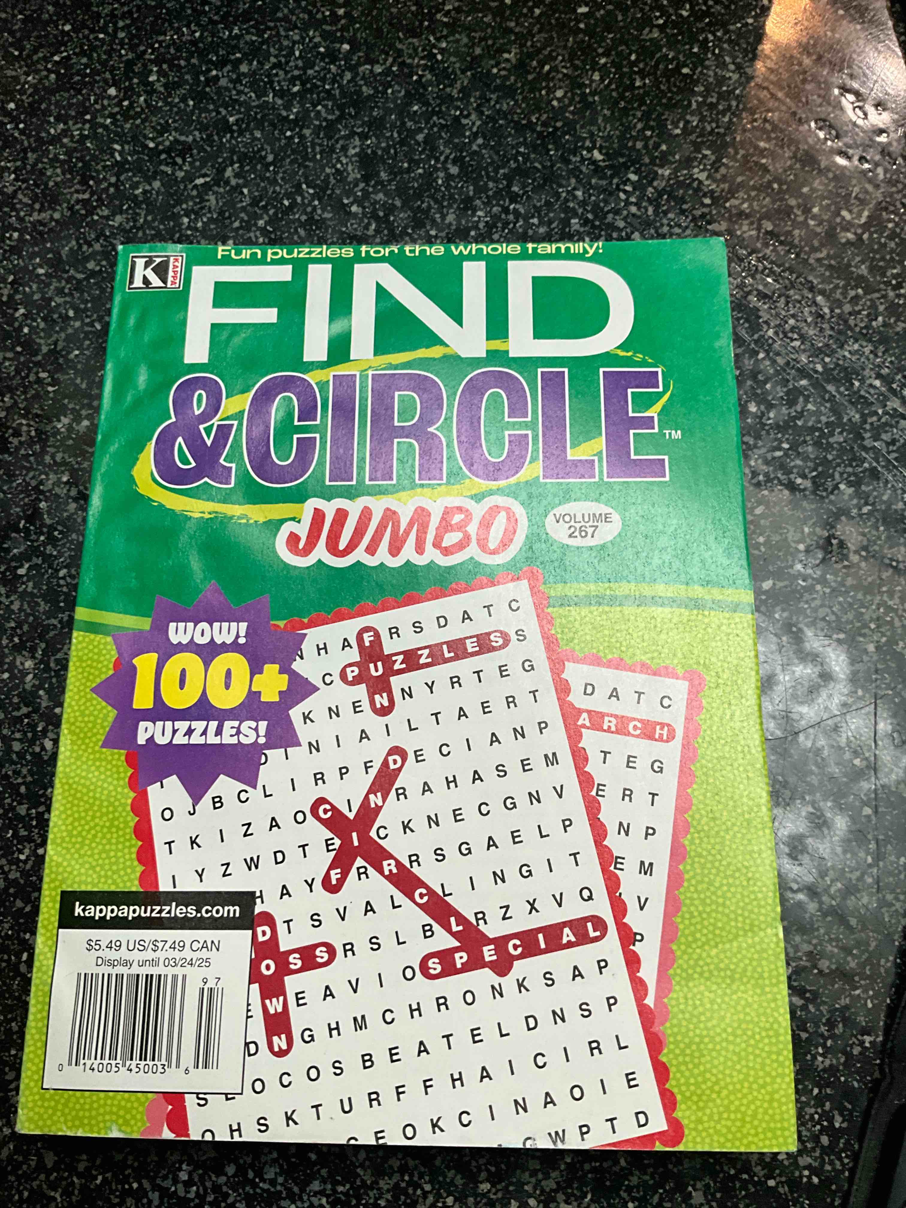 Kappa - Find and Circle - Large Print - 100+ Puzzles  