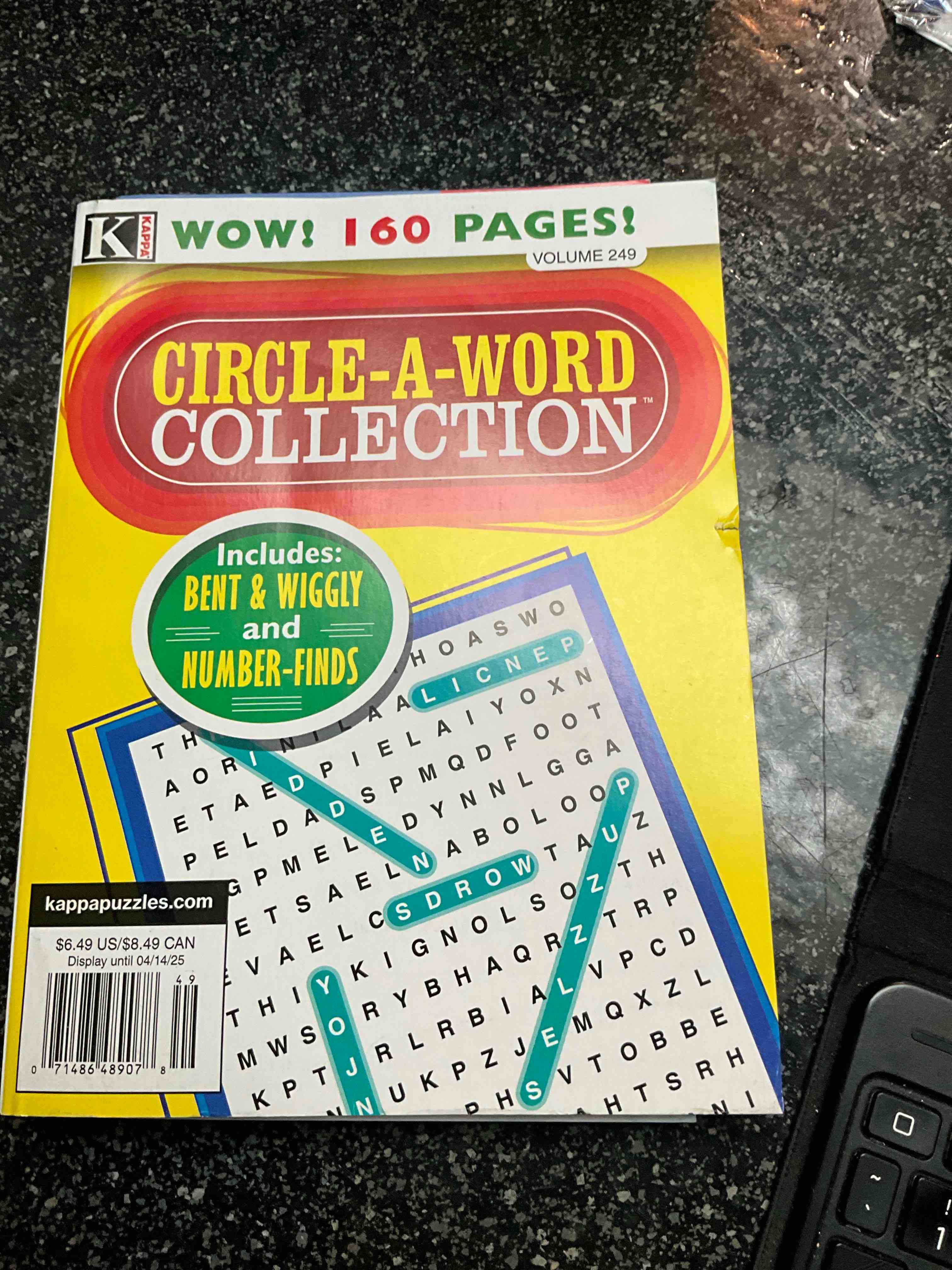 Kappa - Circle A Word - Large Print - 100+ Puzzles  