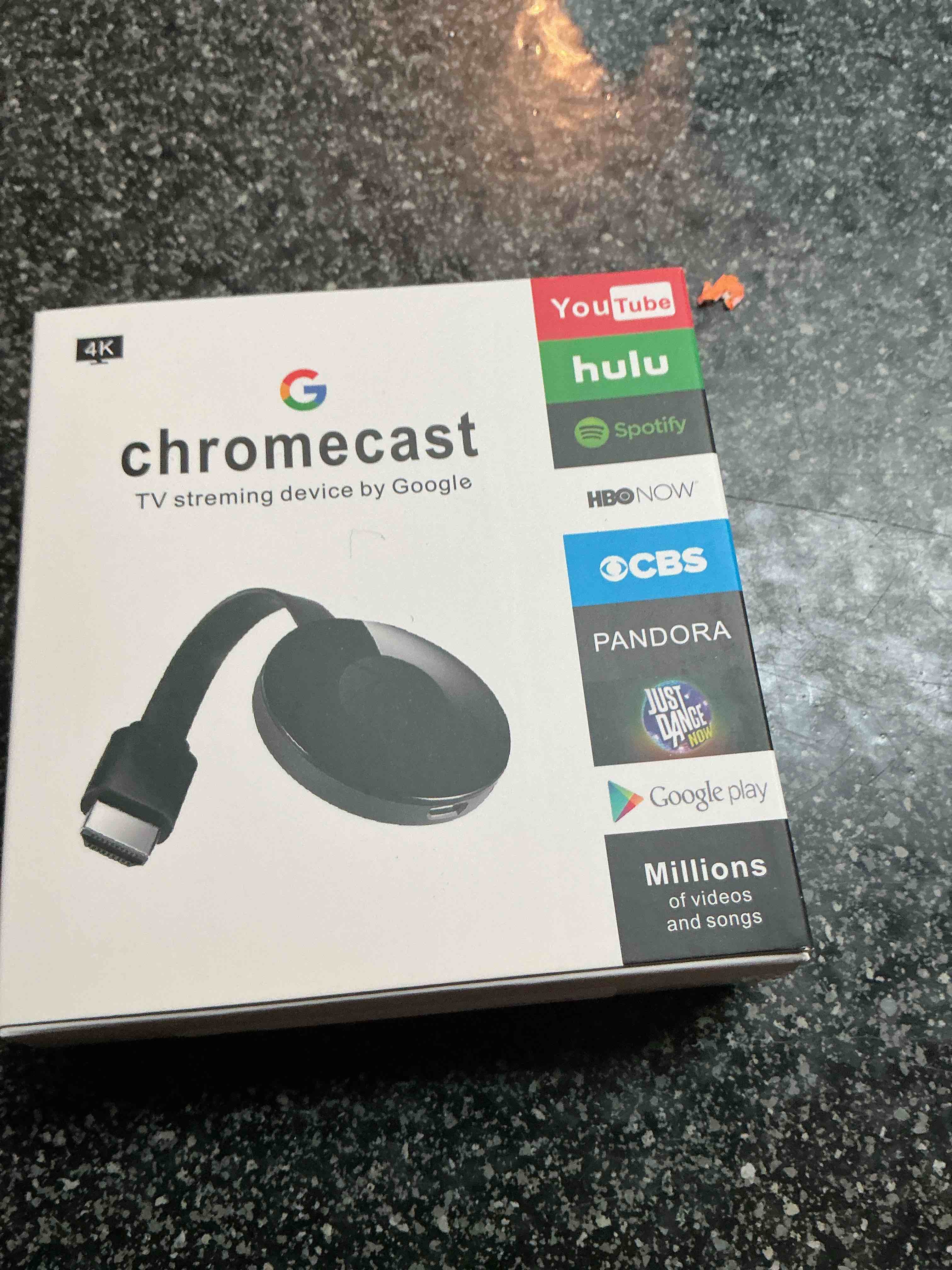 Chromecst TV Streaming Device By Google 