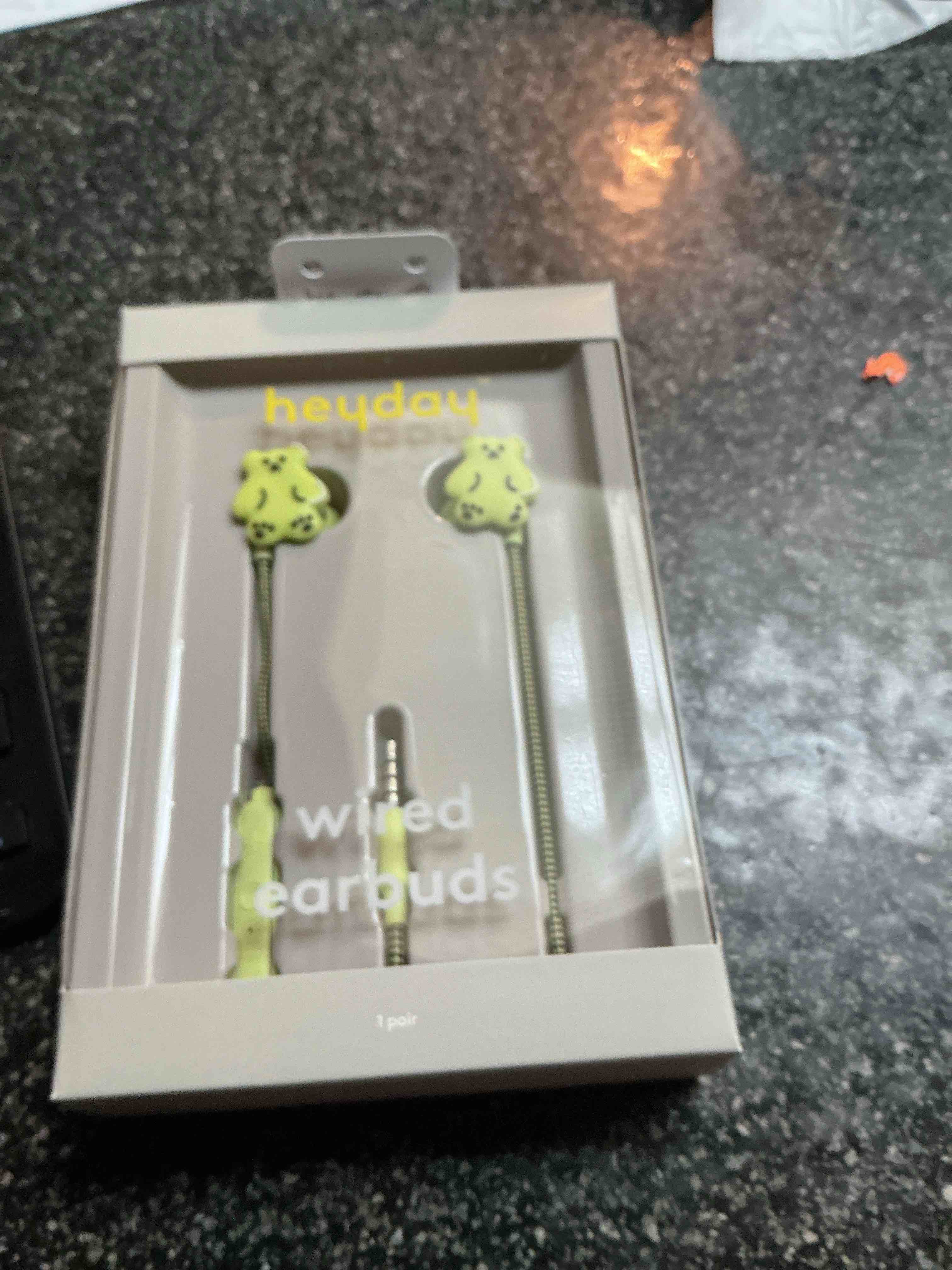 heyday wired earbuds 