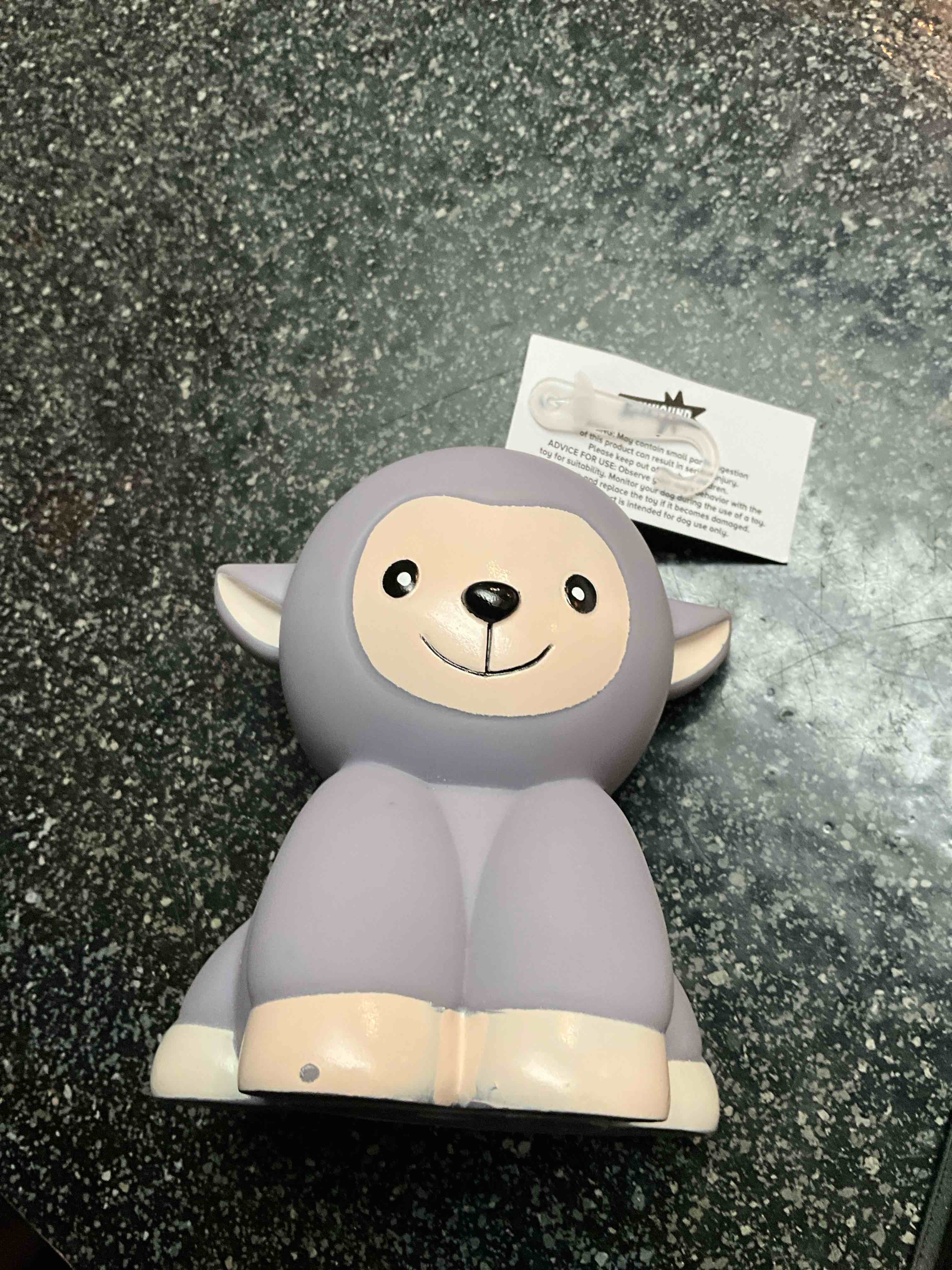 Joy Hound - Squeaky - Lamb - Dog Toy  