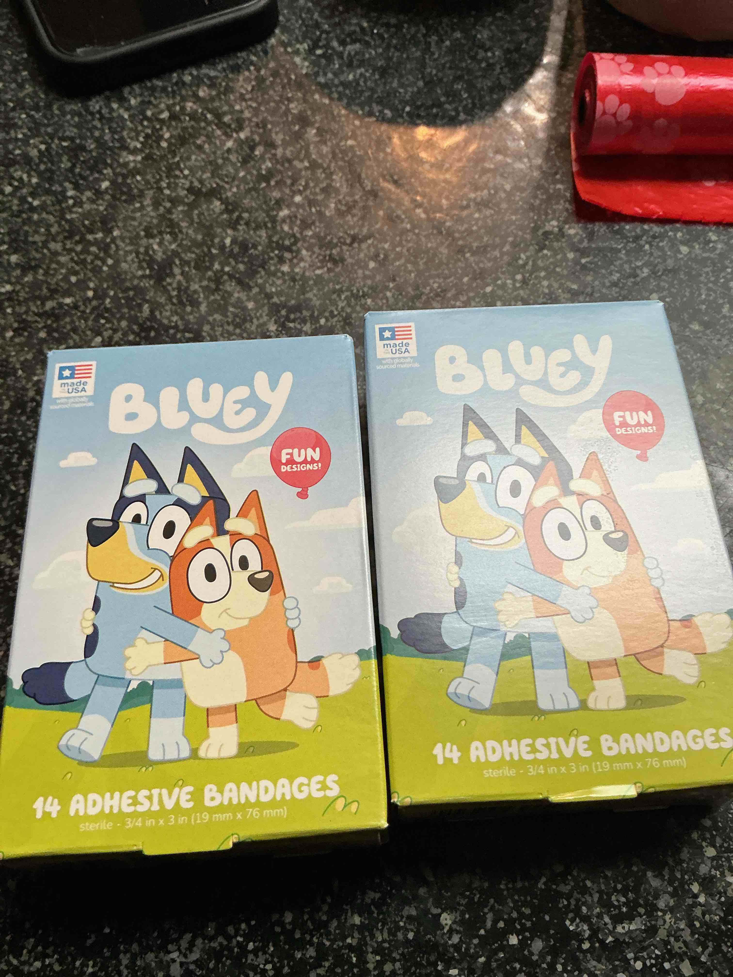 bluey 14 bandages. 