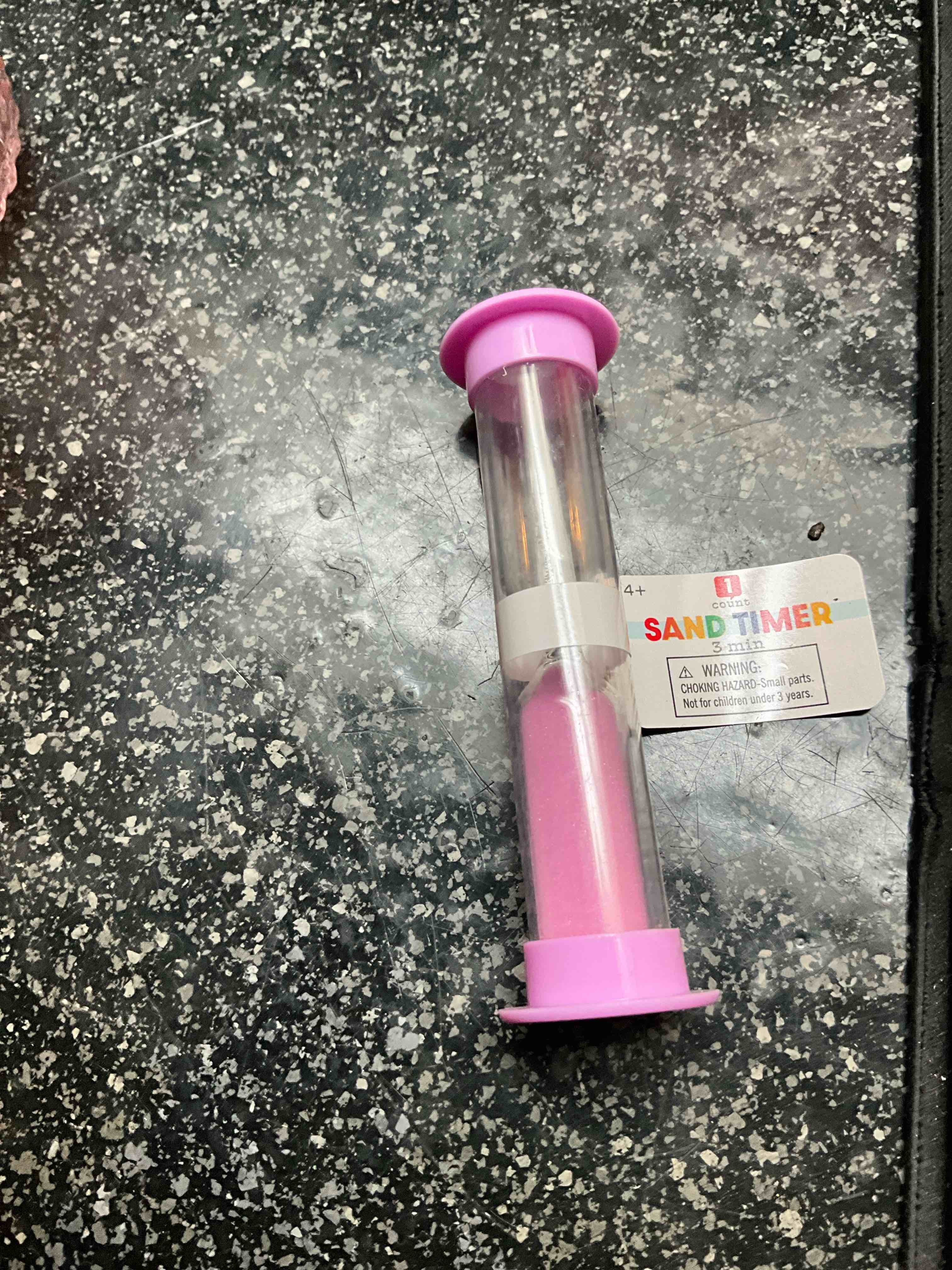 sand timer - 3 min.