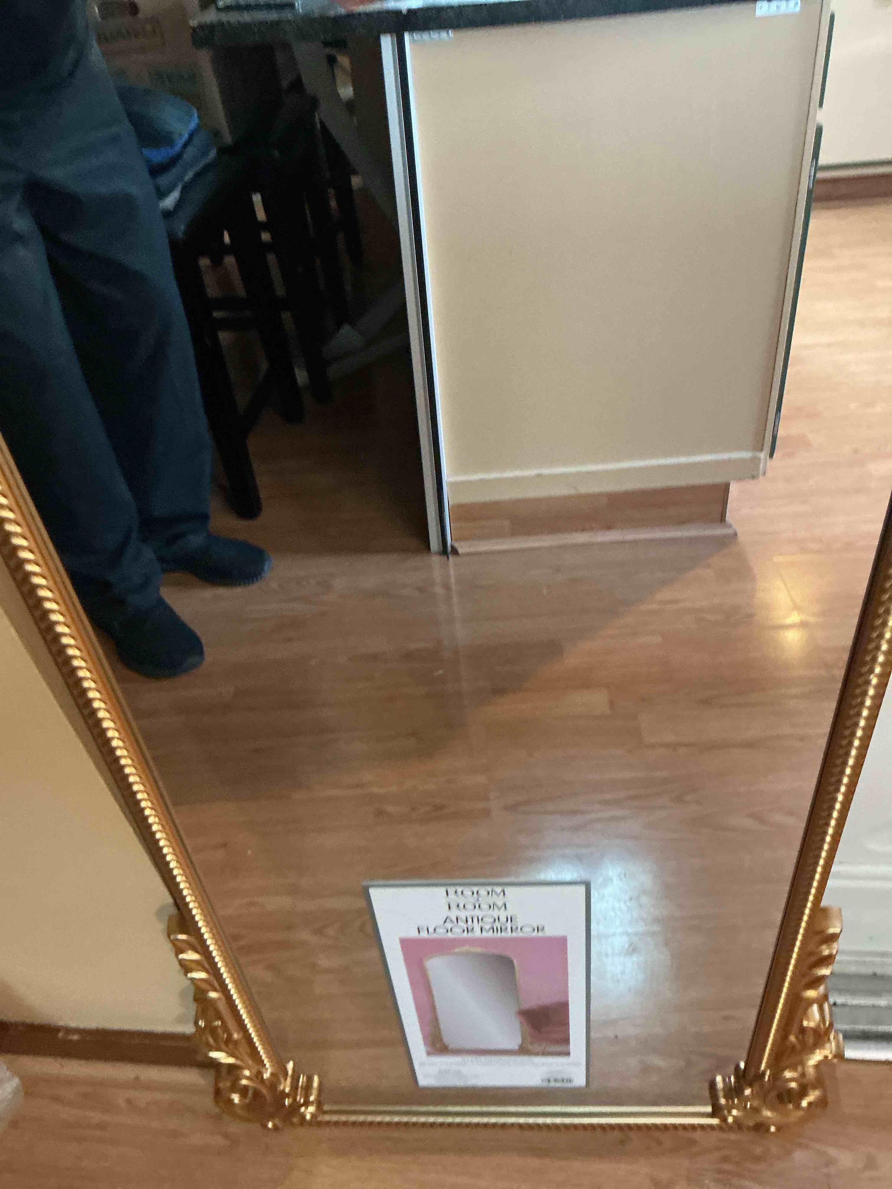 Room To Room Antique Floor Mirror 