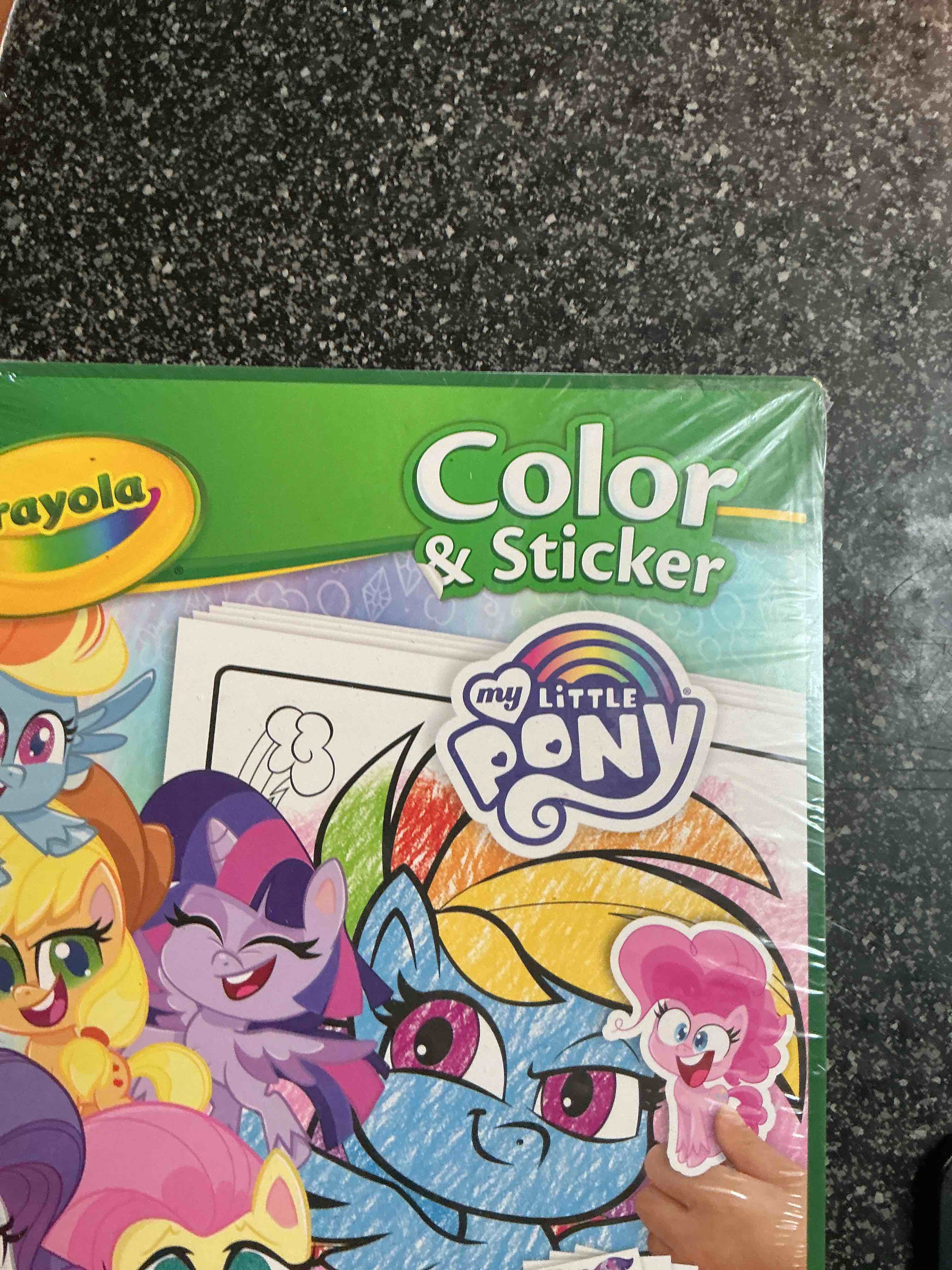 Crayola Color & Stickers My Little Pony 50 + Stickers 