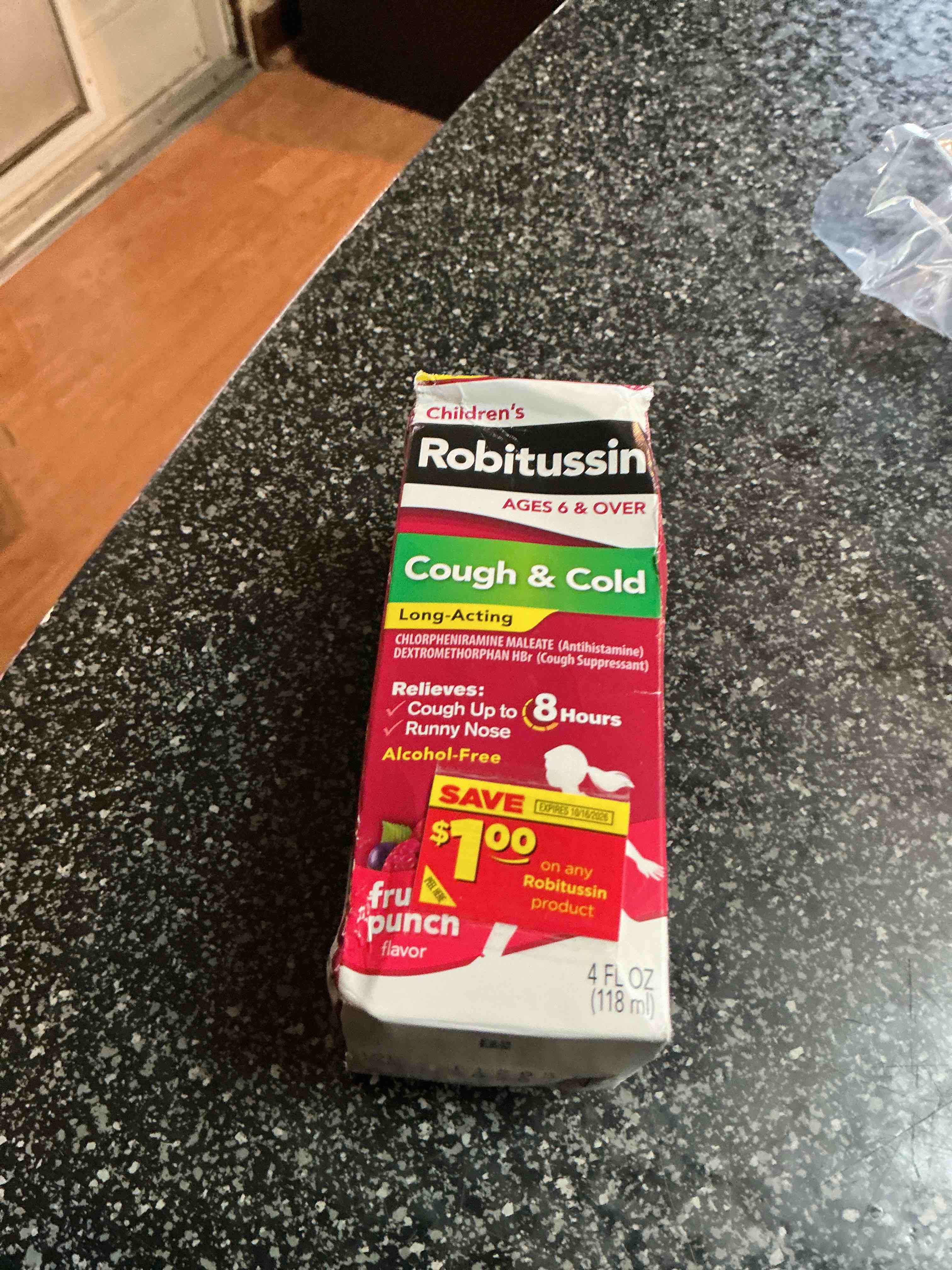 Robitussin Cough & Cold 4 Fl. OZ. 