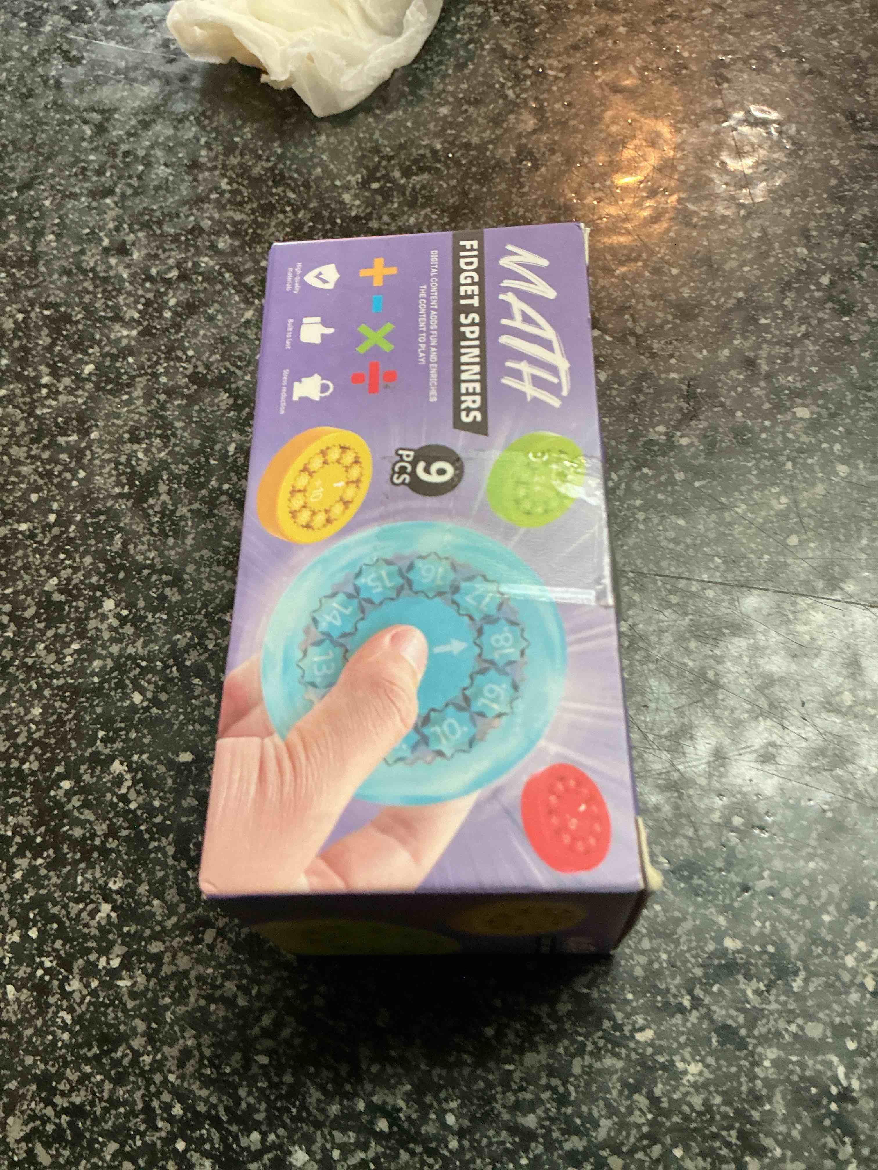 Matt Fidget Spinners 9 Pcs. 