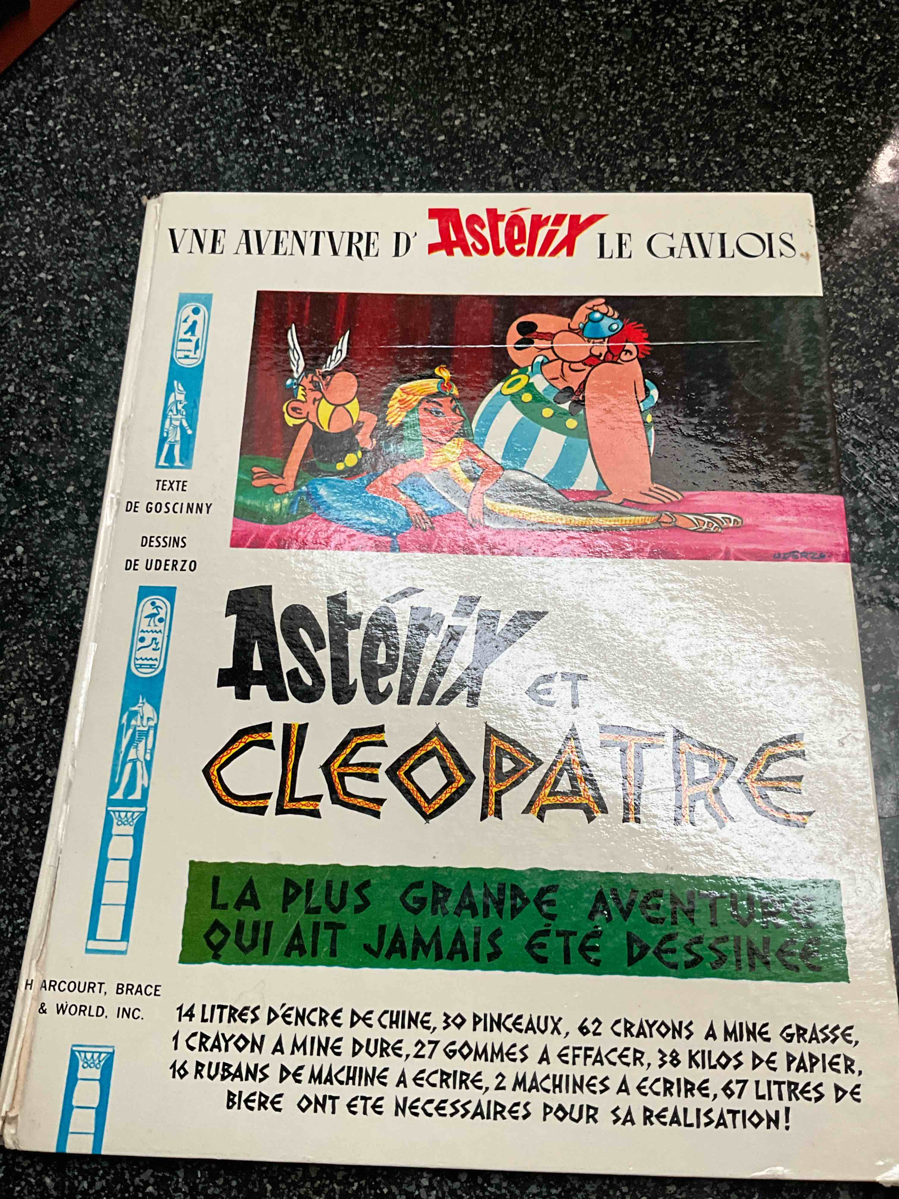 Vne Aventvre D'asterix Le Gavlois - Asterix ET Cleopatre - Dargaud - 1965