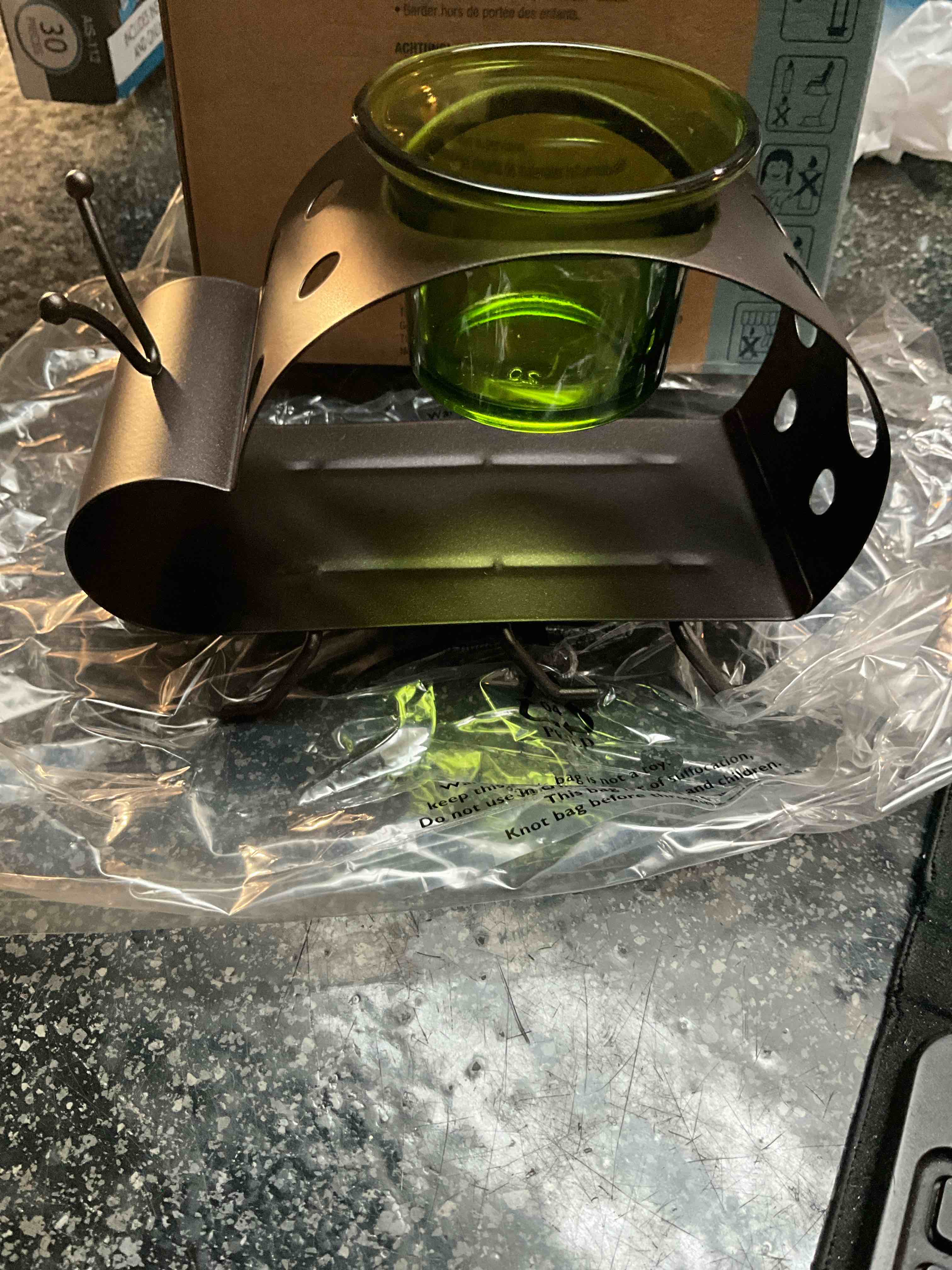 Party Lite - Lady Bug Candle Holder 