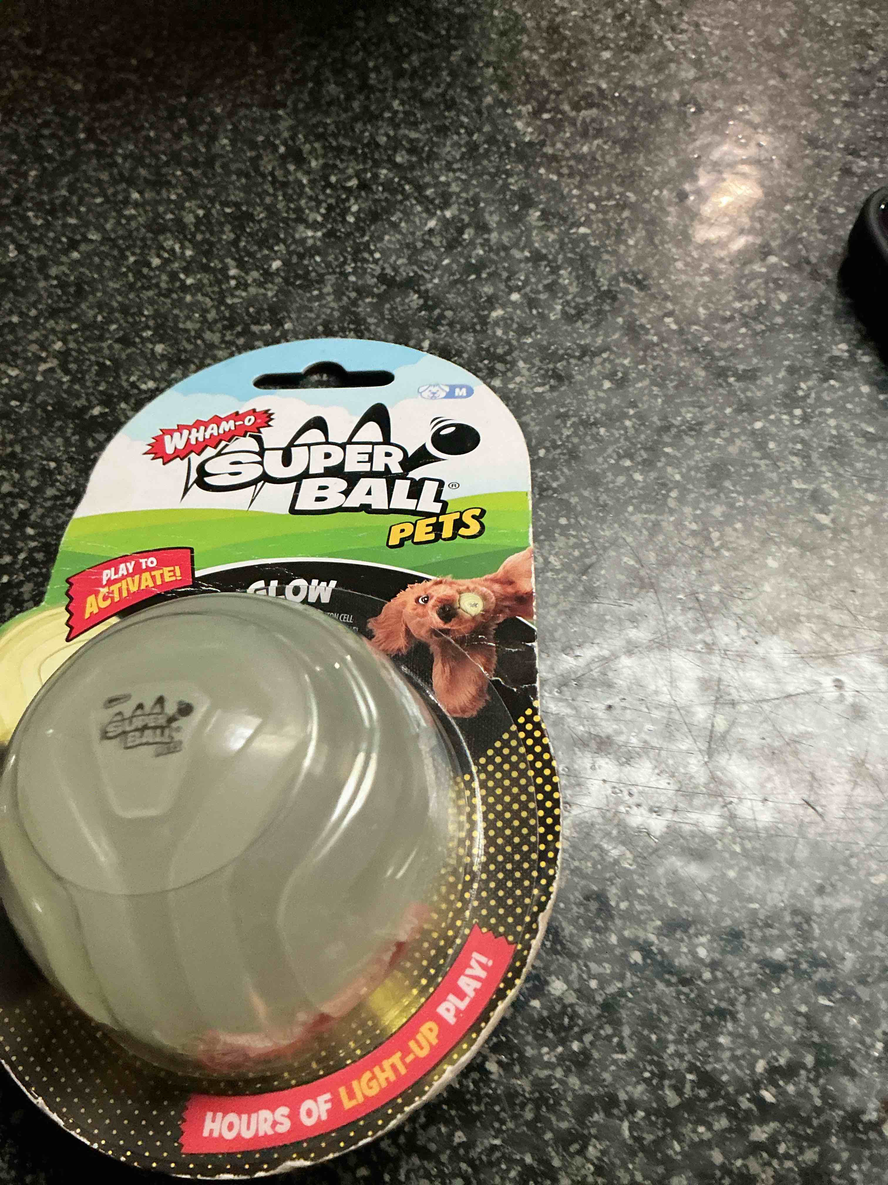 Wham-O Super Ball For Pet  Light Up 