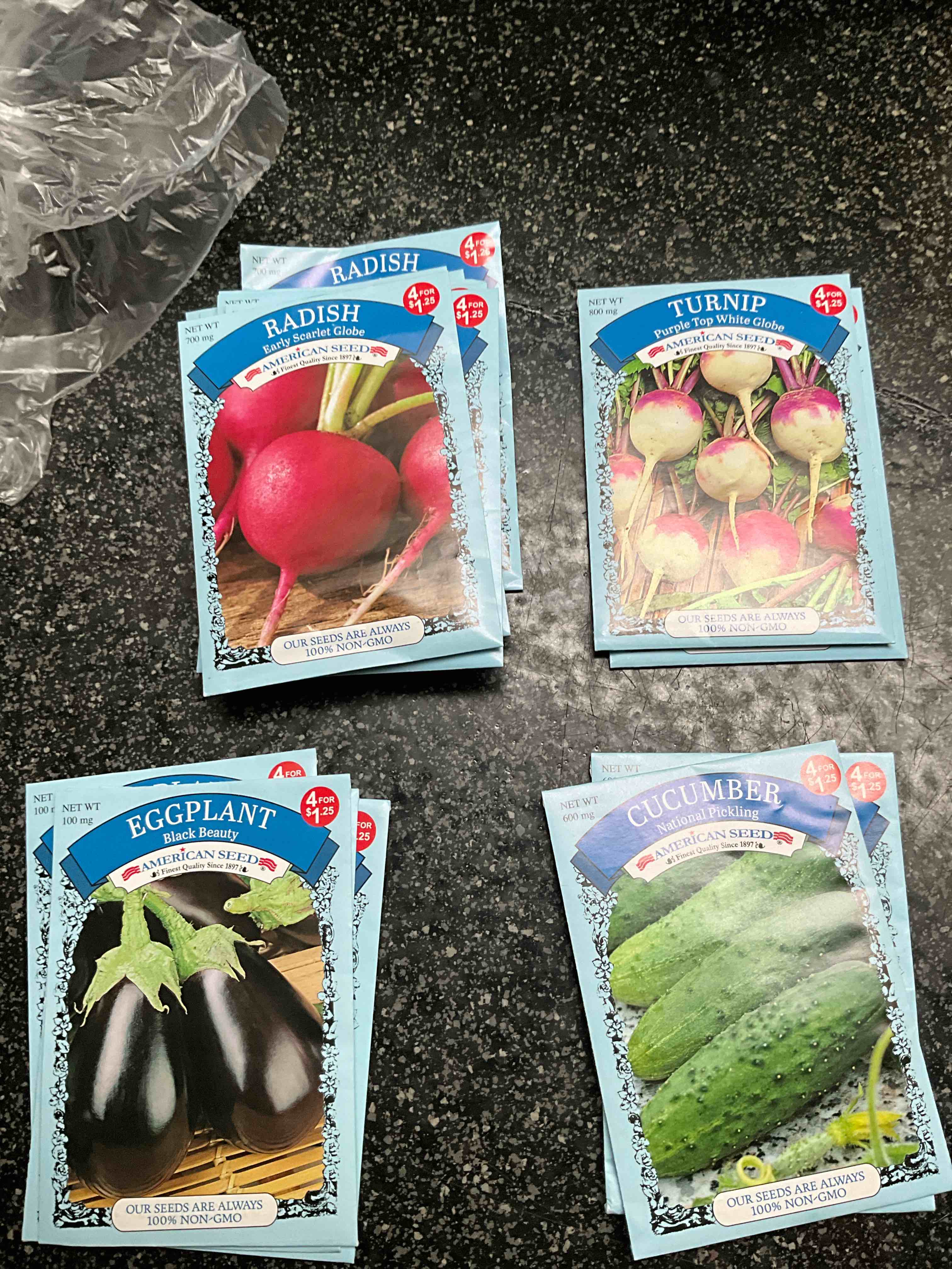 LOT - Garden Seeds 