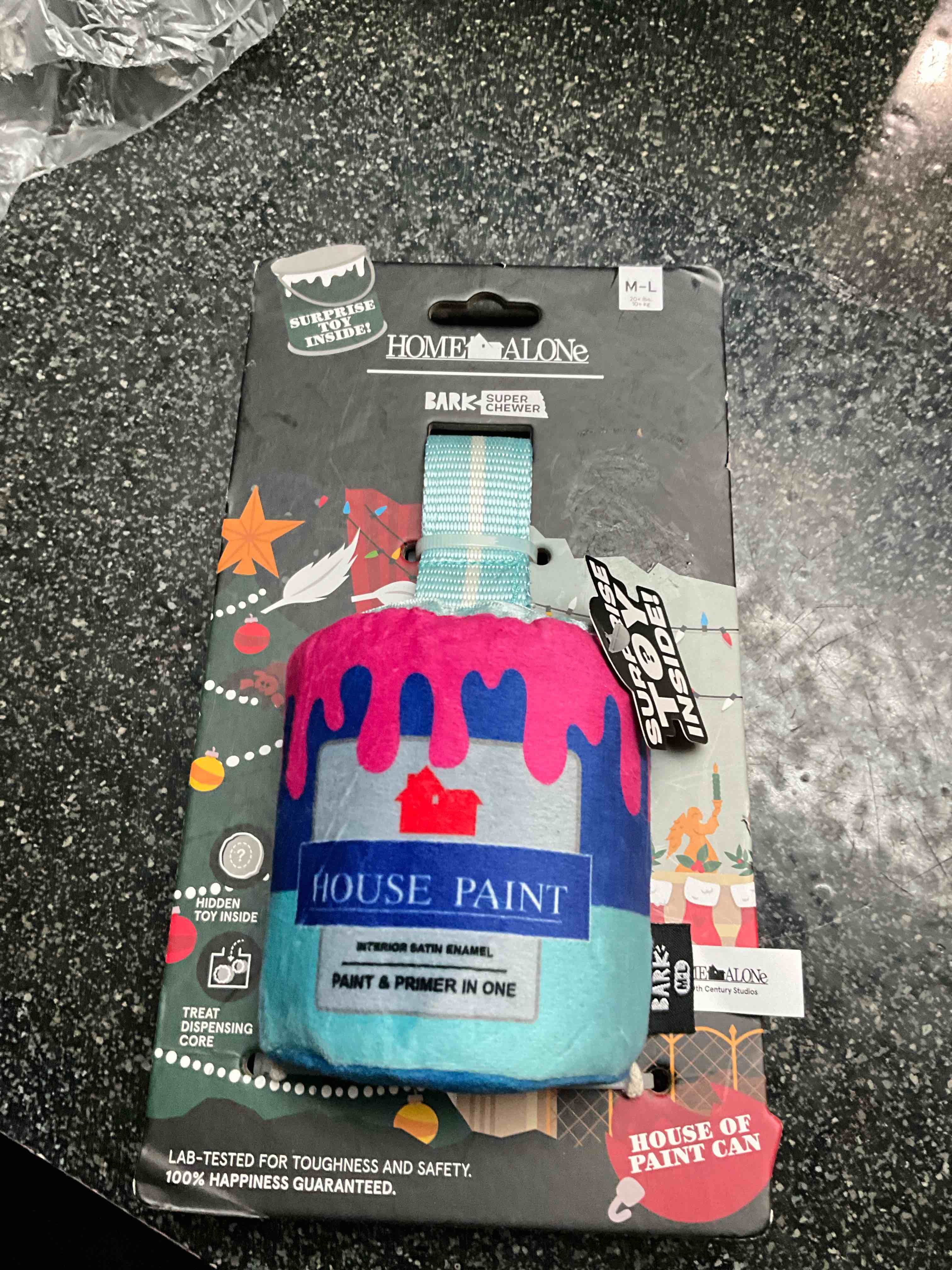 Home Alone - Bark Super Chewer - Surprise Inside/Treat Dispensing Core