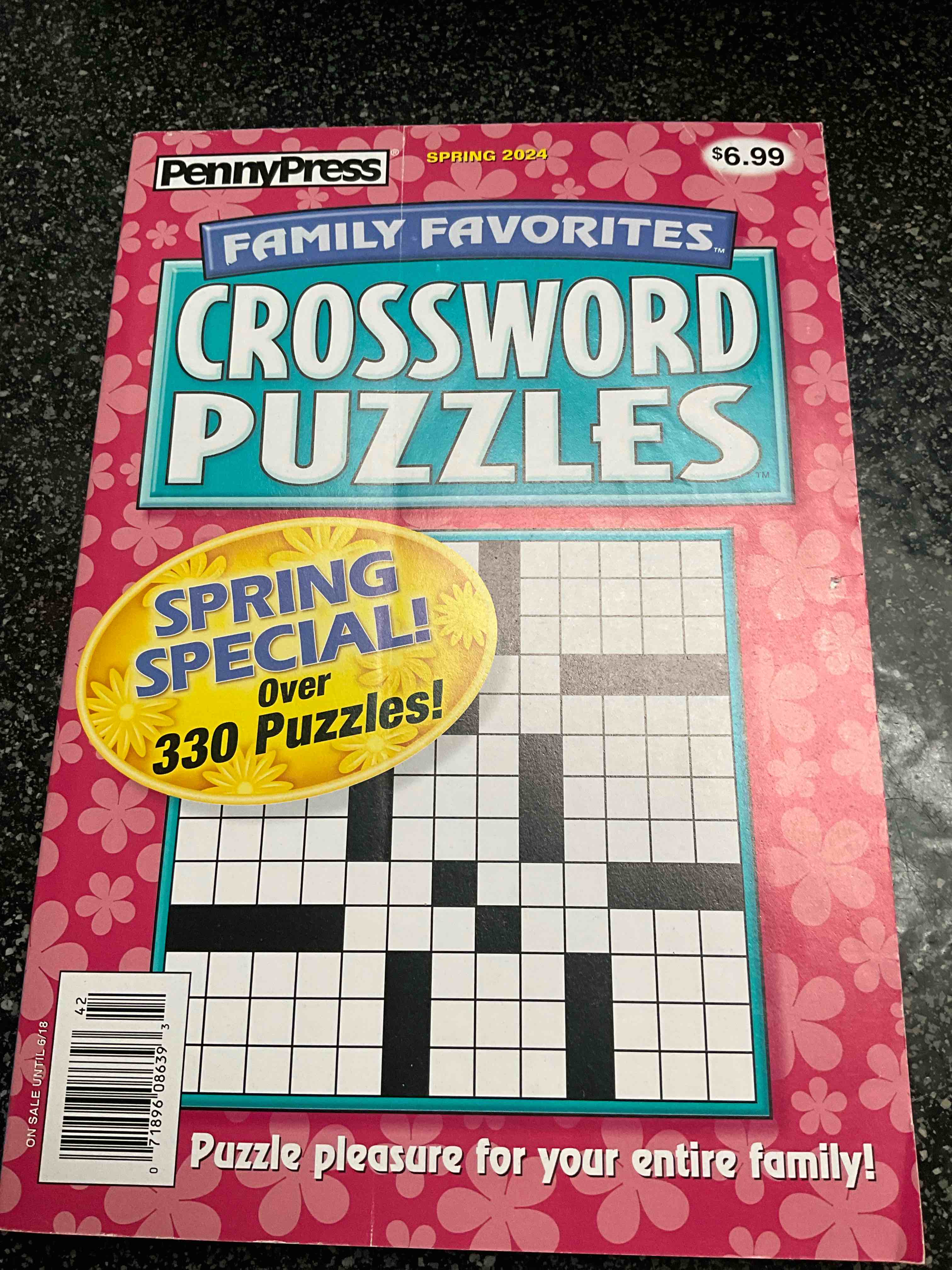 penny press - family favorites - crossword puzzles 