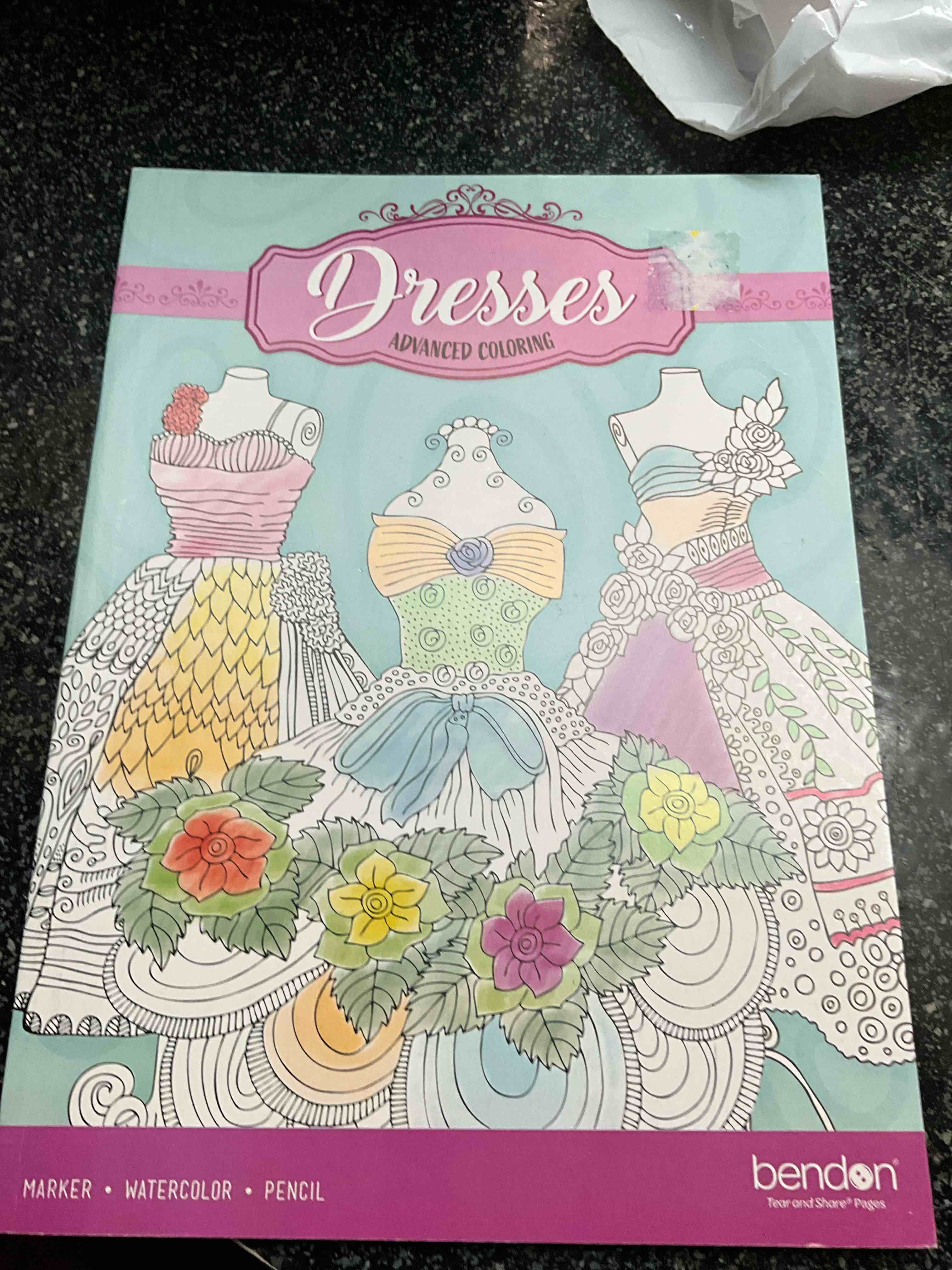 Advanced Coloring - Dresses 