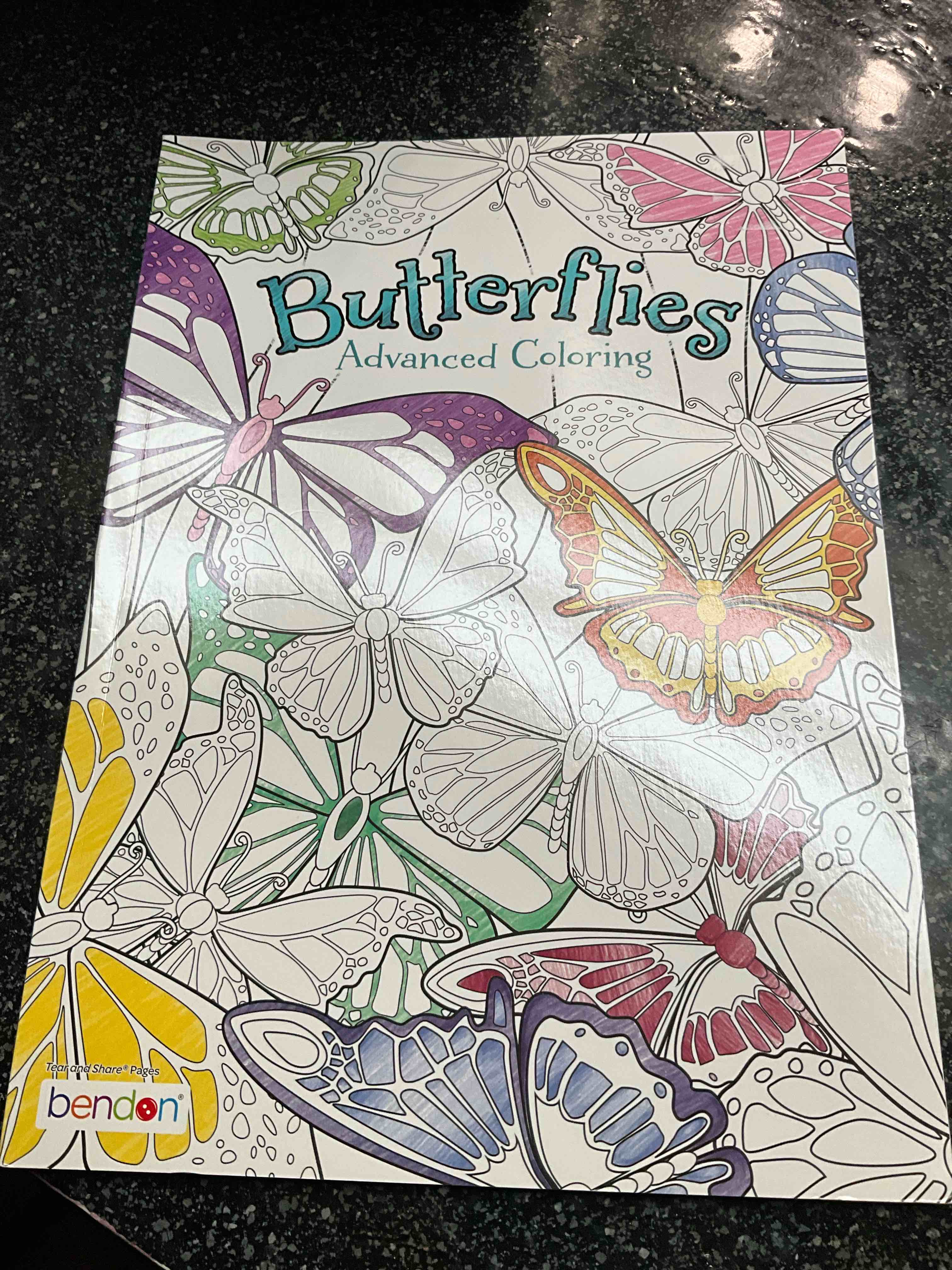Advanced Coloring - Butterflies 