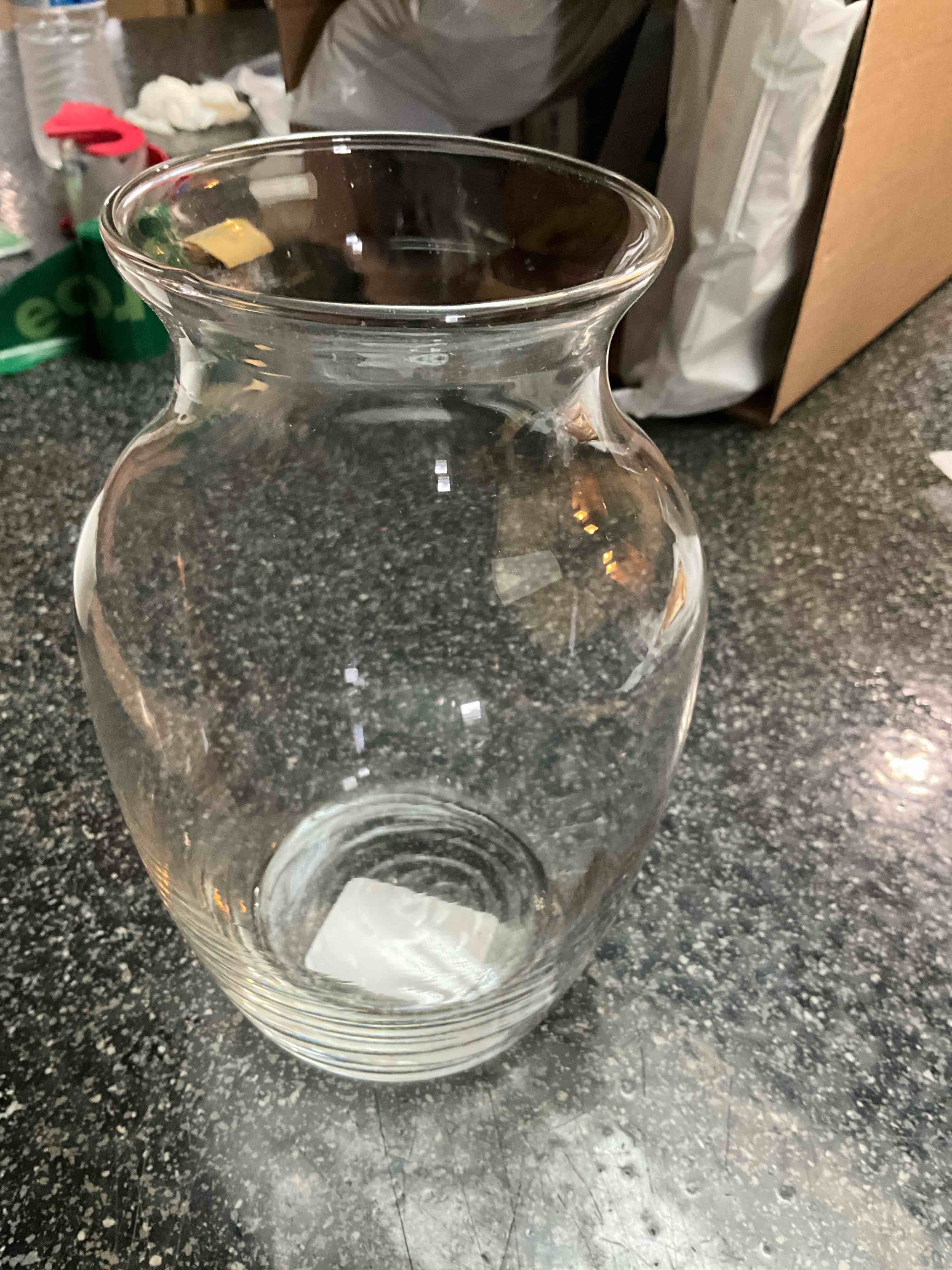 glass vase - 4.75 x 7 