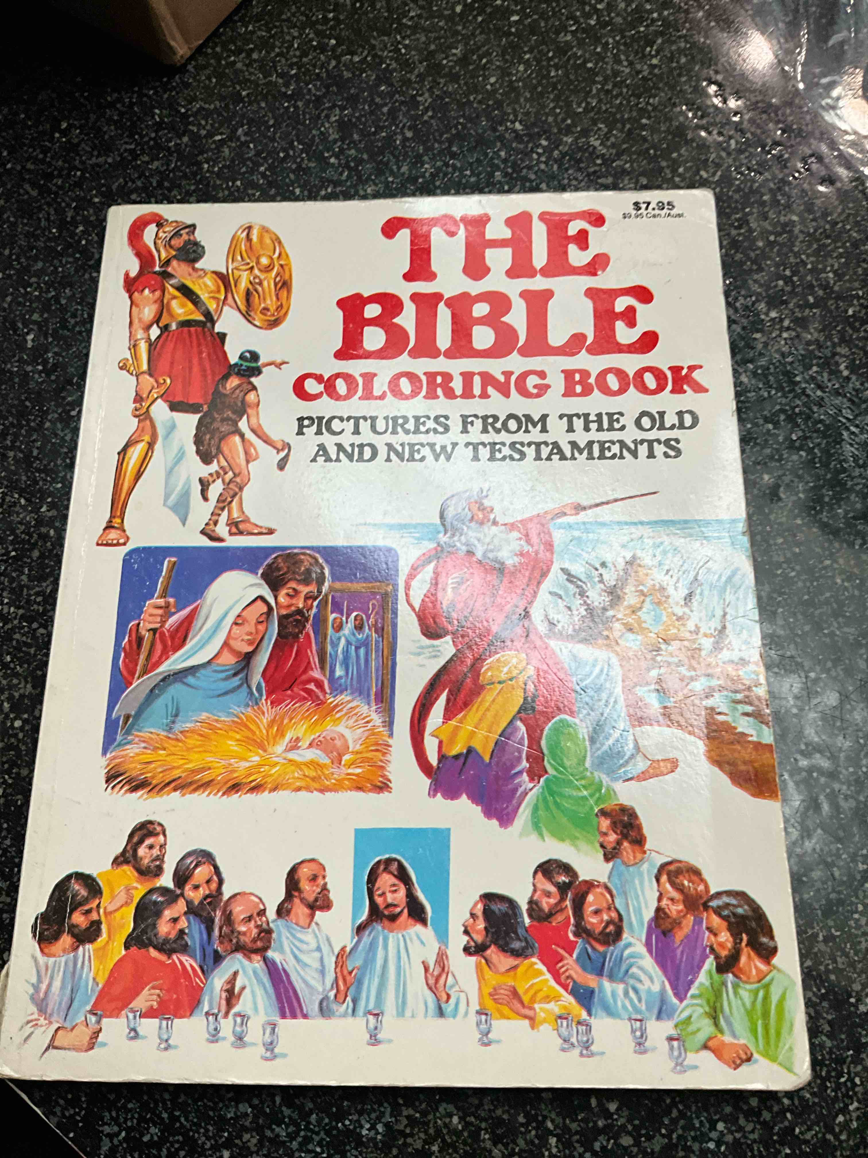 The Bible Coloring Book - From the Old & New Testaments 