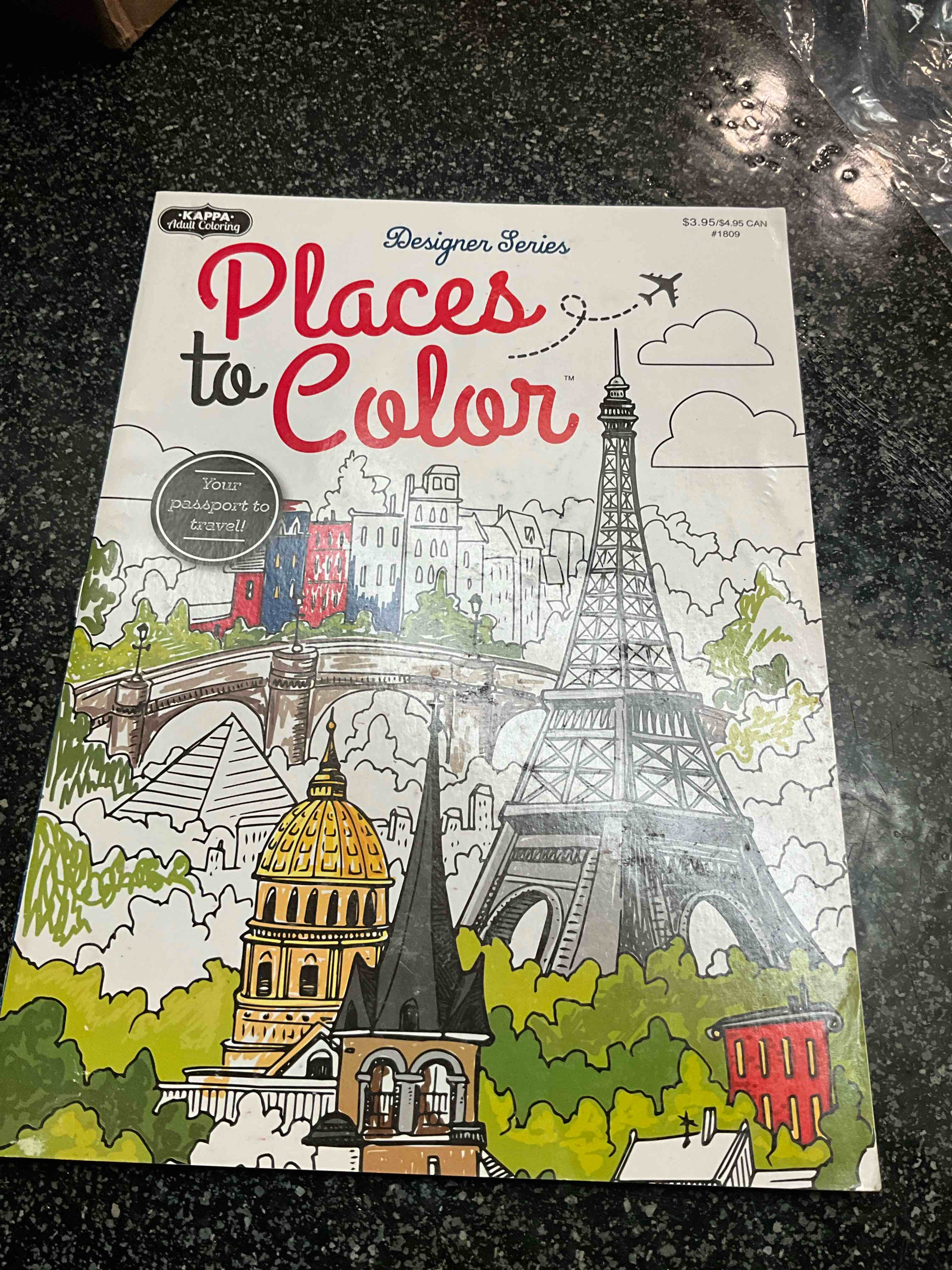 Kappa - Design Series - Places to Color - Adult Coloring 