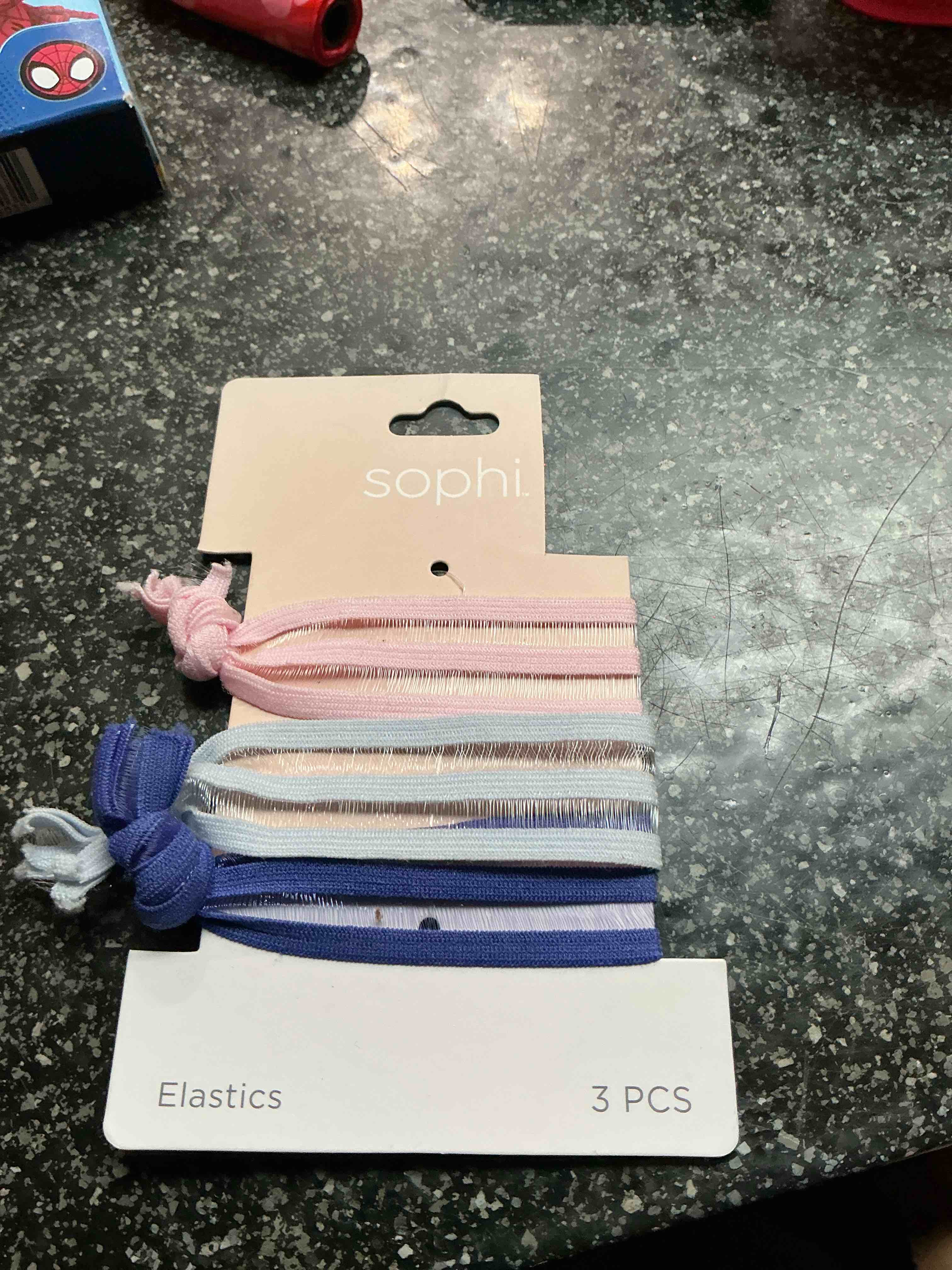 Sophi Hair Pony Tail Holders  Contains 3 