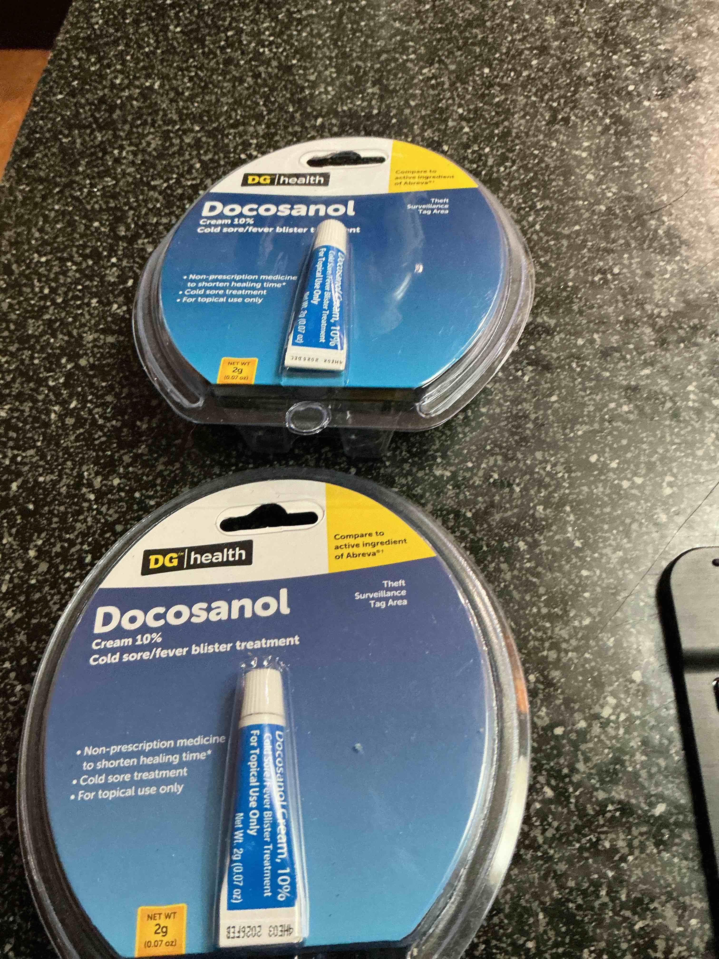 DG Health Docosanol Cols Sore / Fever Blister Treatment 