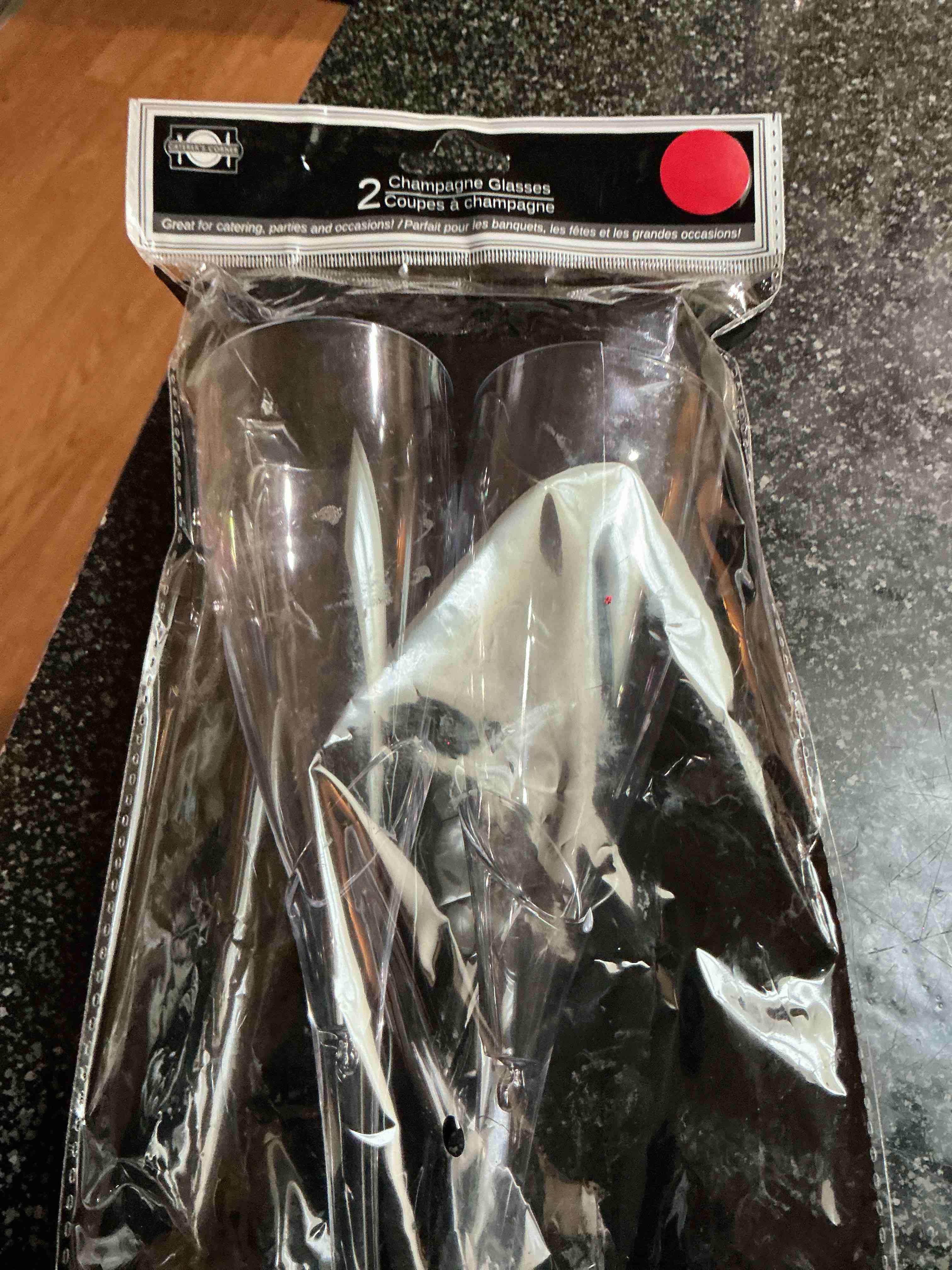 Champagne Glasses 2 In A Package 