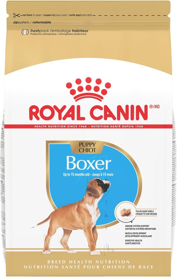Royal Canin Boxer Puppy Breed Specific Dry Dog Food, 30 lb. bag