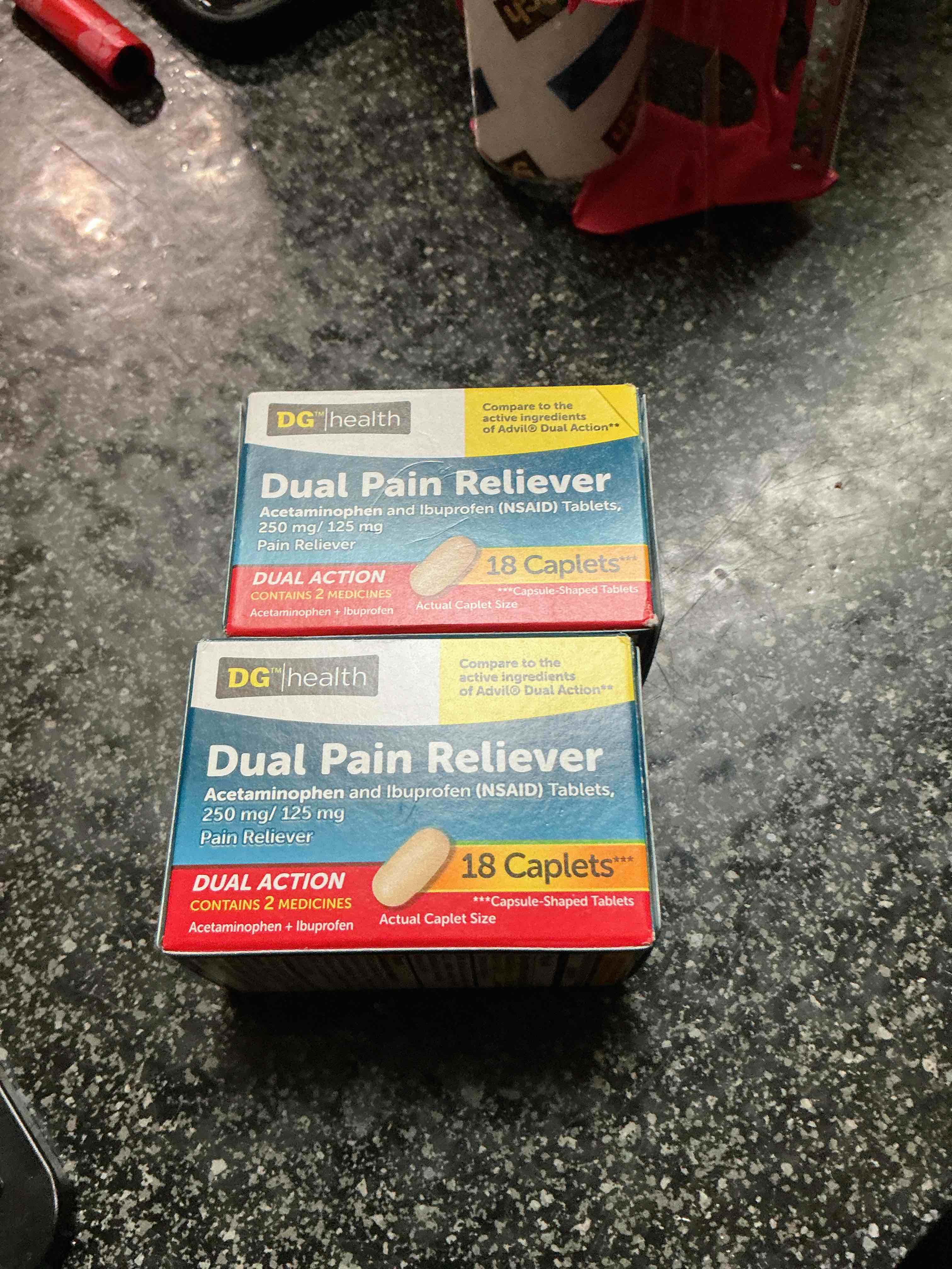 DG Dual Pain Reliever 18 Caplets 