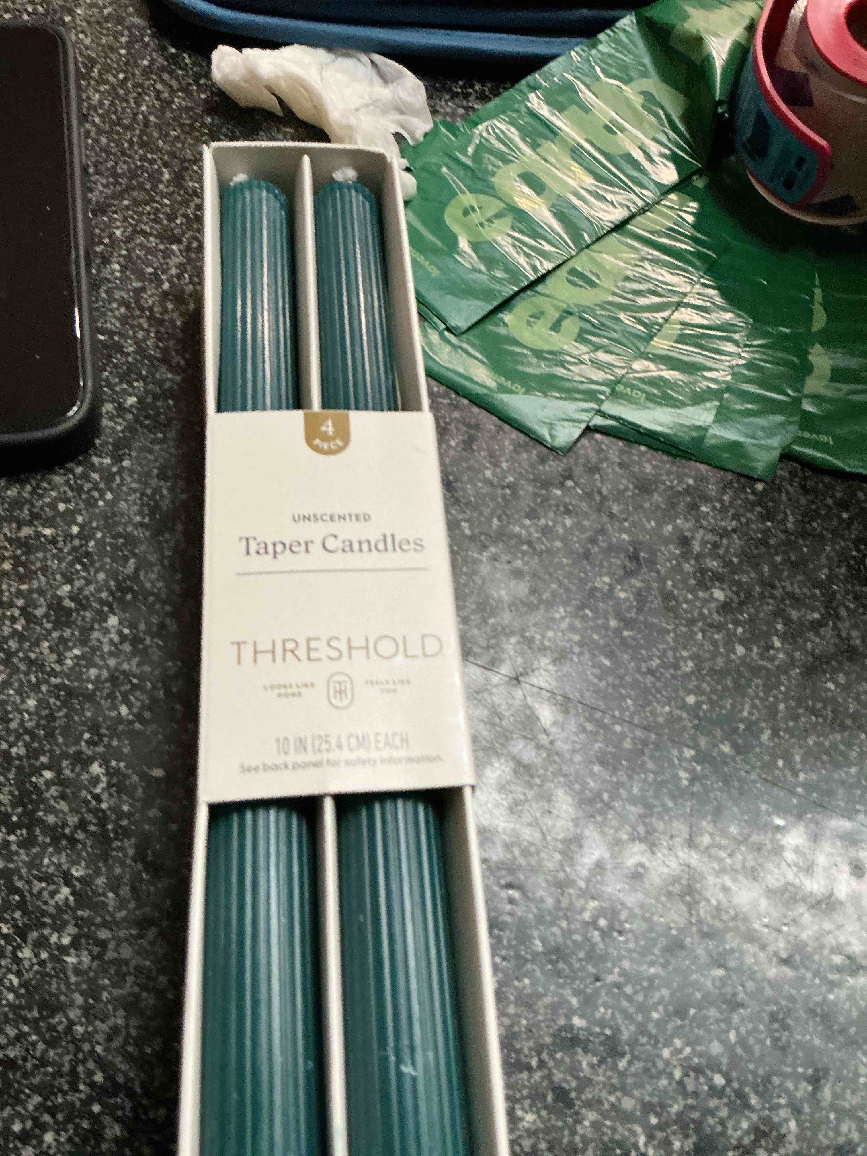 Threshold Taper Candles Unsented 