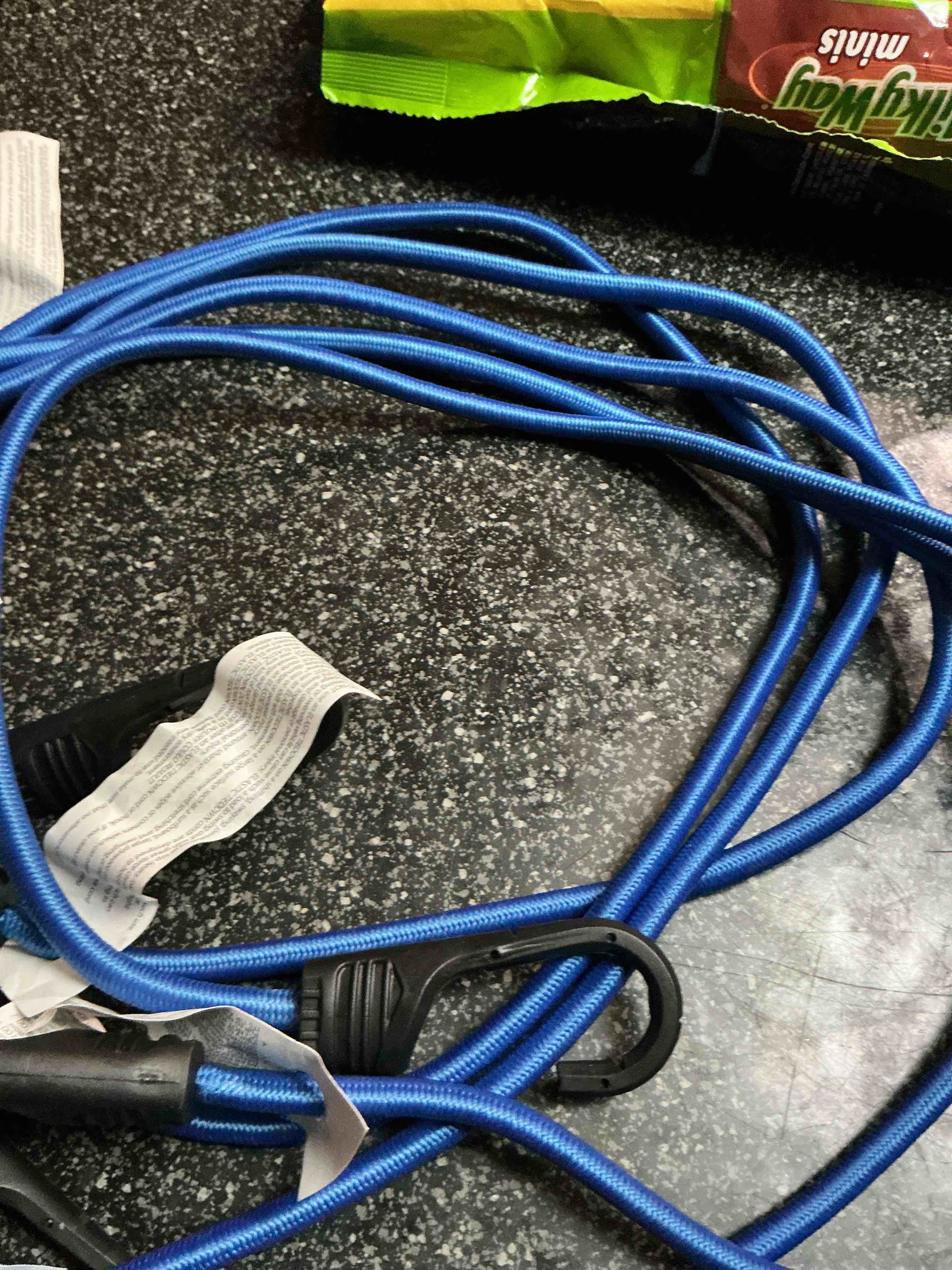 Blue Bungie Cords 3 FT. 