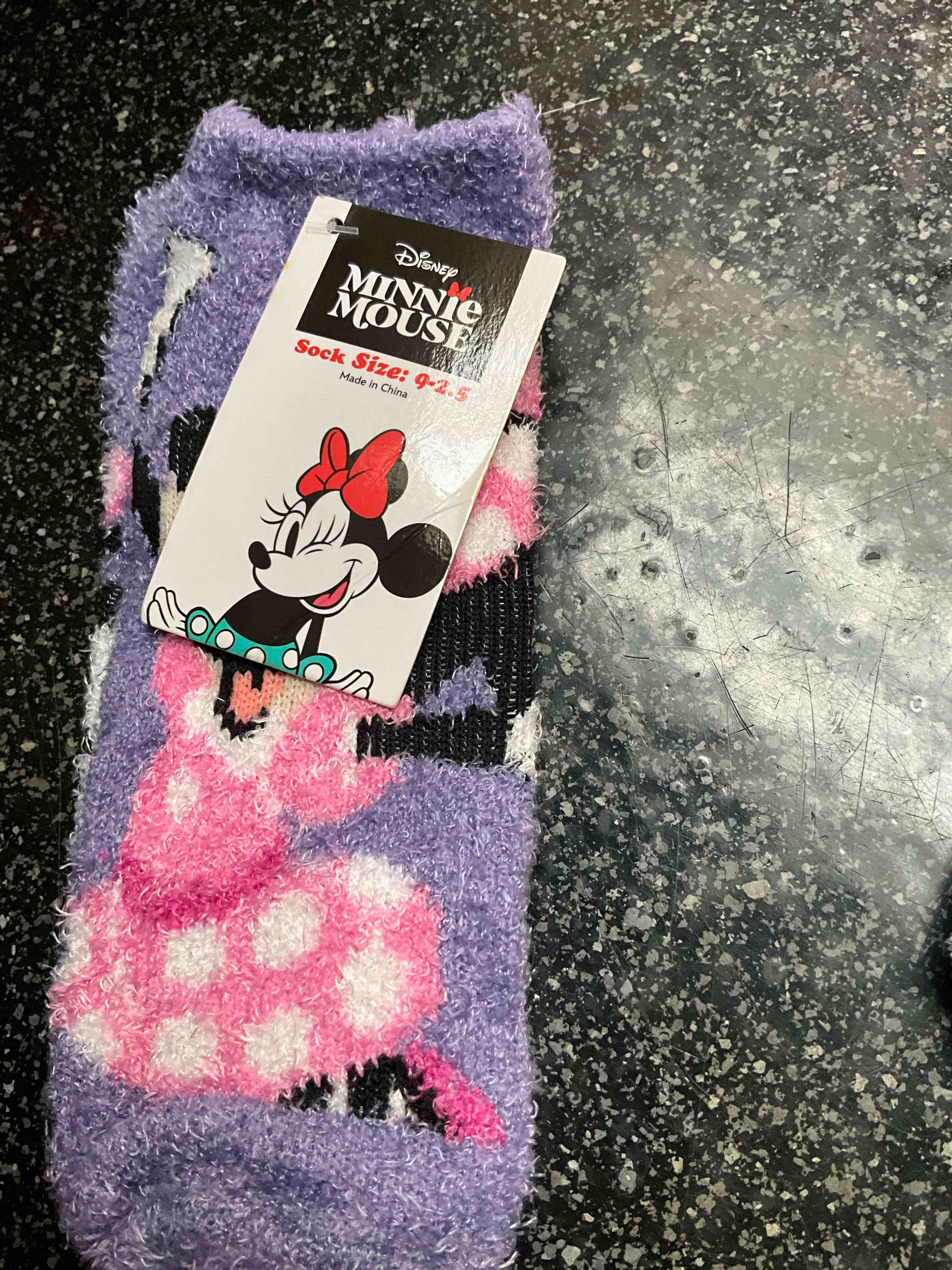 Disney Minnie Mouse Socks - size 9 - 2.5 